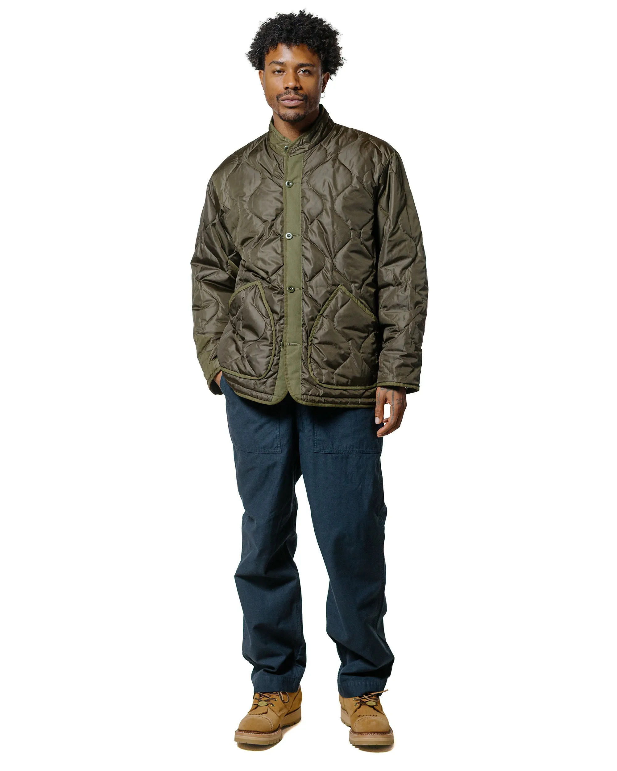 Sage de Cret Cotton/Linen Back Satin Wide Baker Pants Navy sold by Lost & Found product image thumbnail 4