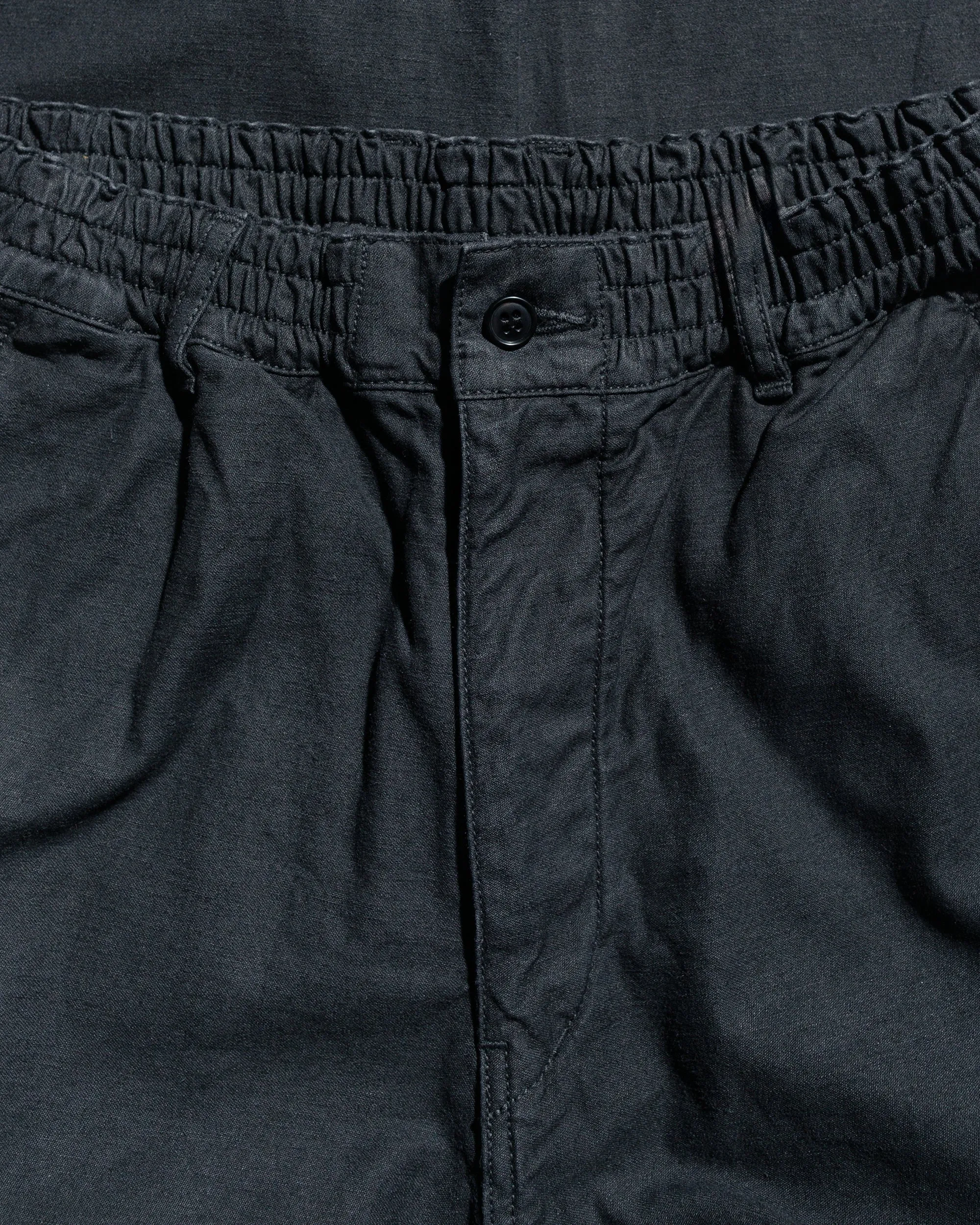 Sage de Cret Cotton/Linen Back Satin Tapered Pants Black sold by Lost & Found product image thumbnail 5