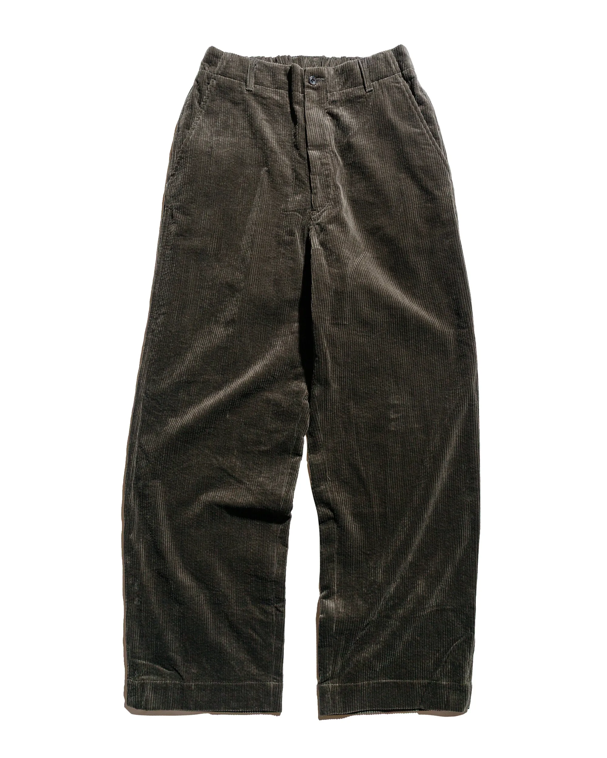Sage de Cret Corduroy Baggy Pants Olive sold by Lost & Found