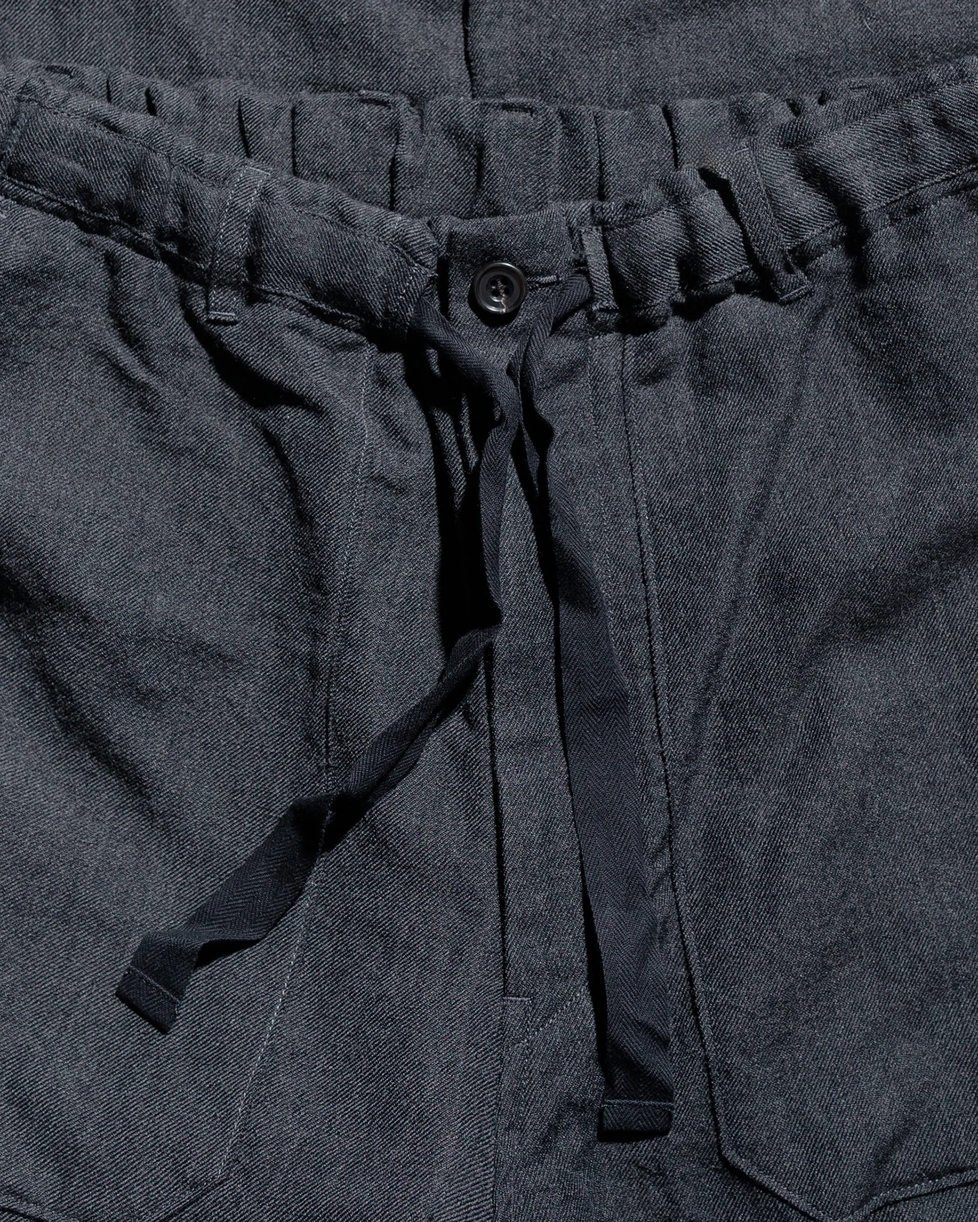 Sage de Cret Serge Wide Baker Pants Charcoal sold by Lost & Found product image thumbnail 5