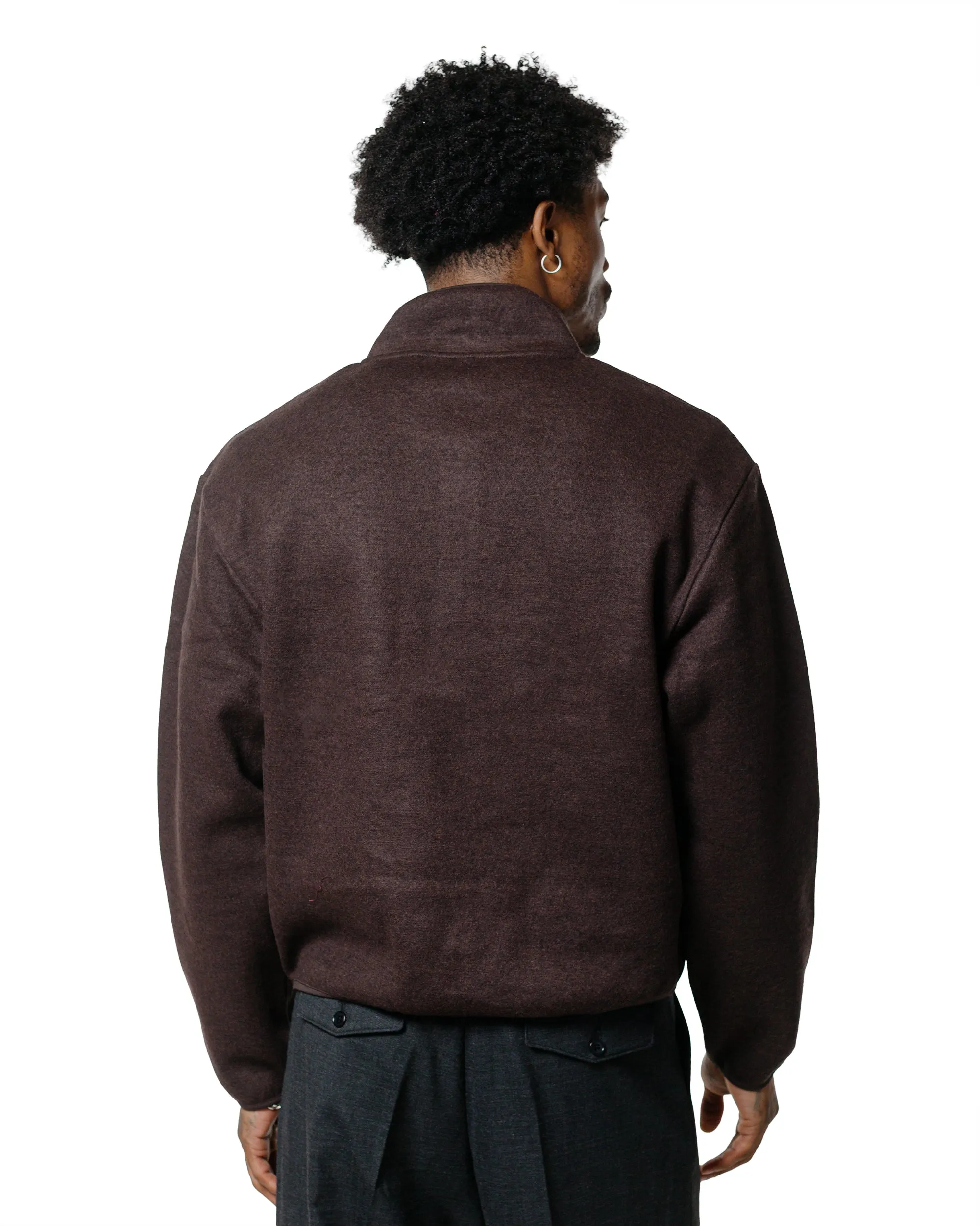 Sunflower Wool Half Zip Brown sold by Lost & Found product image thumbnail 3