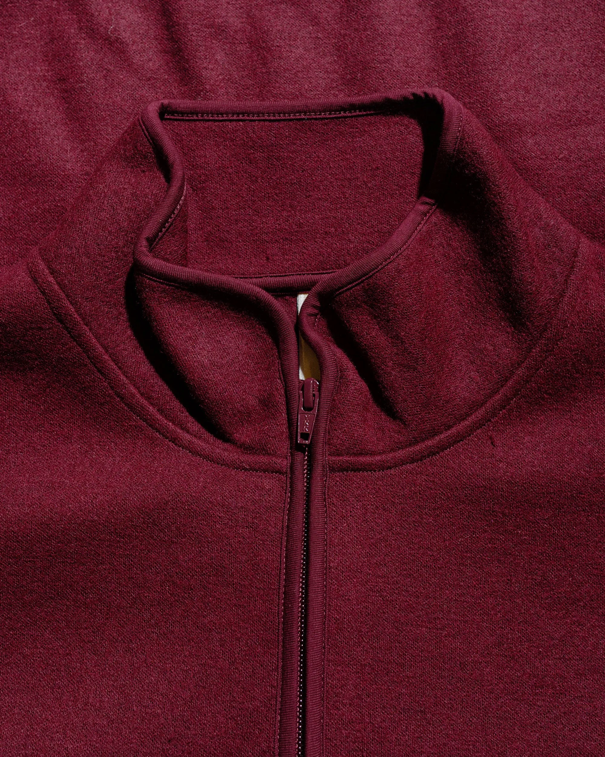 Sunflower Wool Half Zip Burgundy sold by Lost & Found product image thumbnail 5