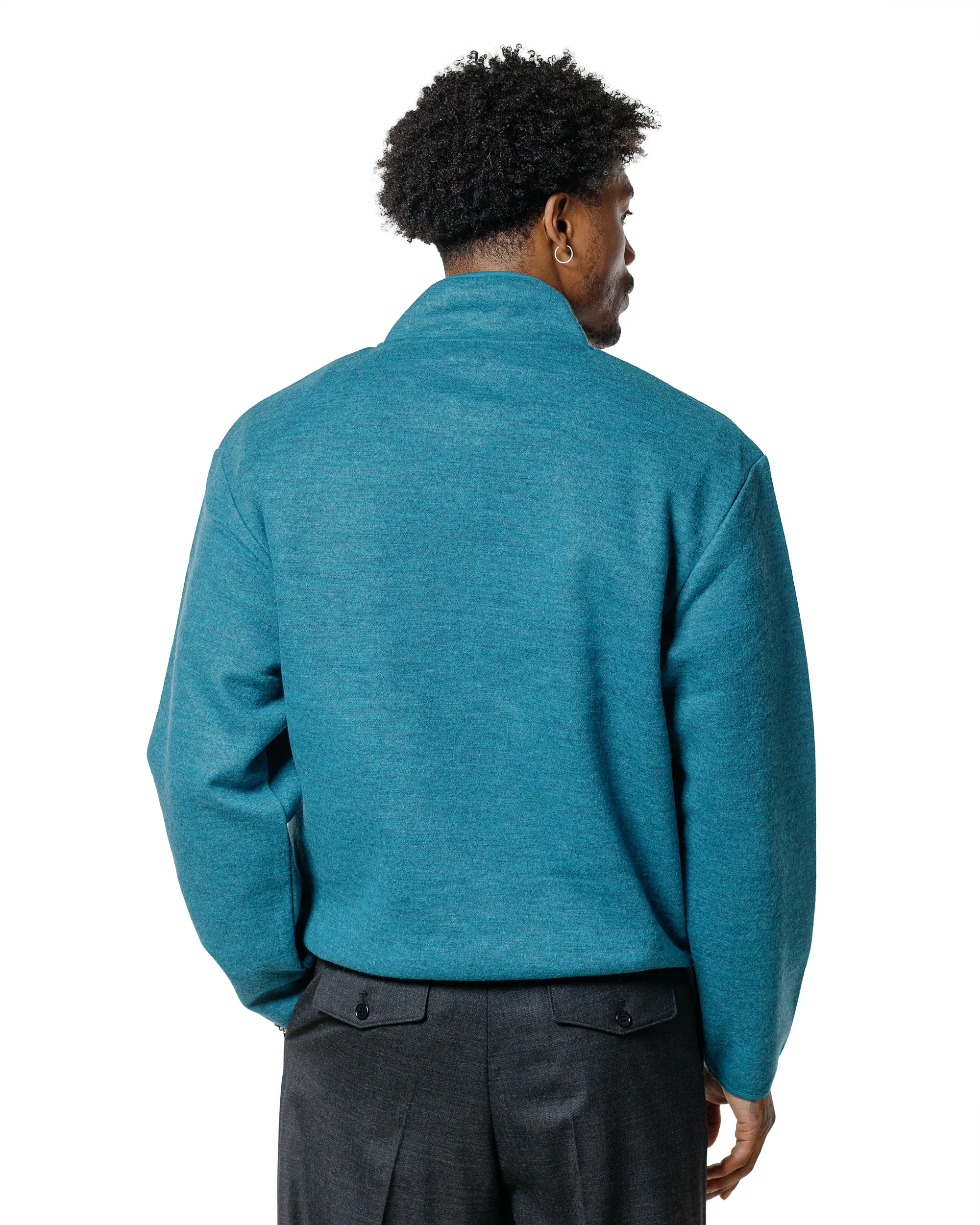 Sunflower Wool Half Zip Ice Blue sold by Lost & Found product image thumbnail 3