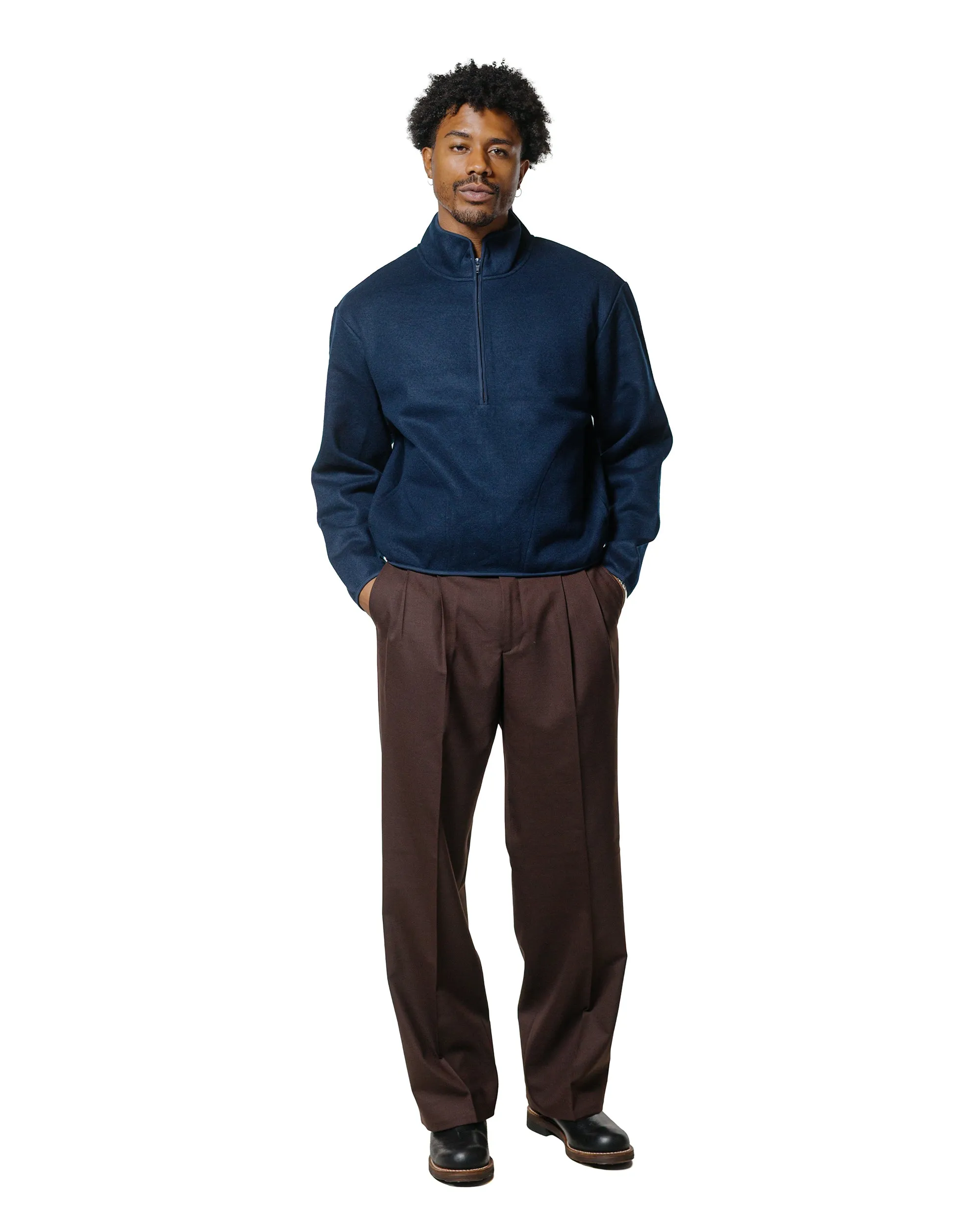 Sunflower Wide Pleated Trouser Brown sold by Lost & Found product image thumbnail 4