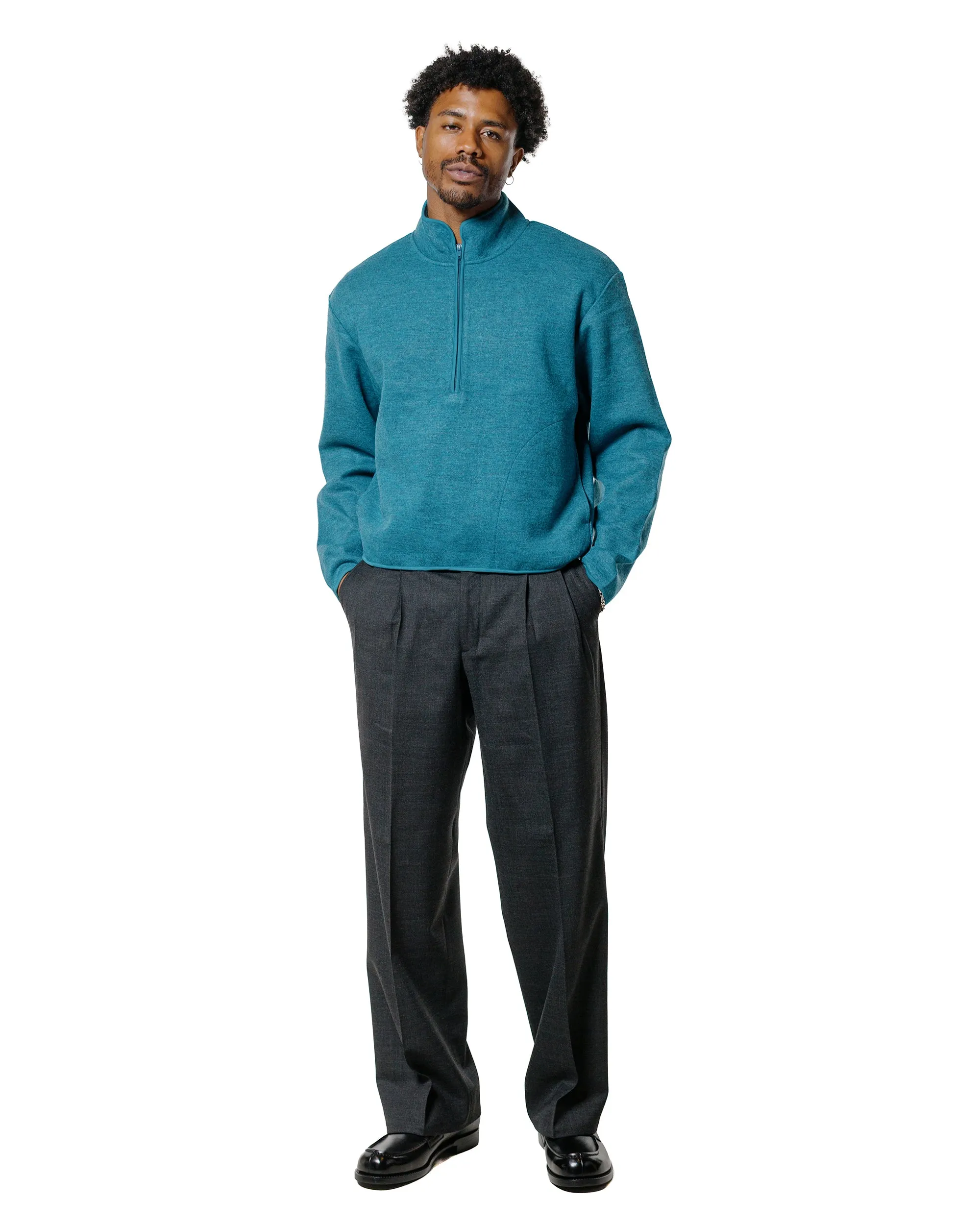 Sunflower Wide Pleated Trouser Anthracite sold by Lost & Found product image thumbnail 4