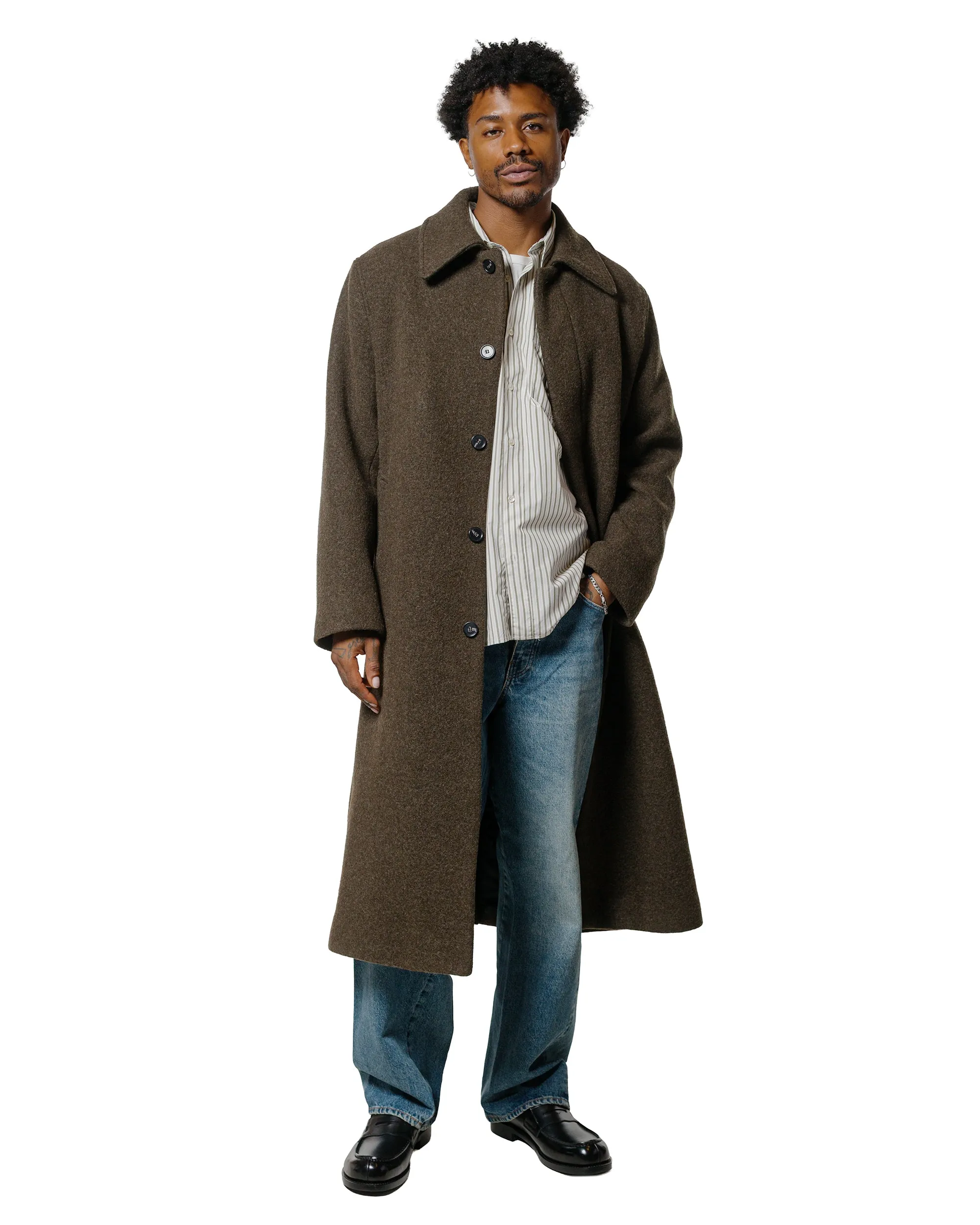 Sunflower Stable Shirt Stripe Khaki sold by Lost & Found product image thumbnail 4