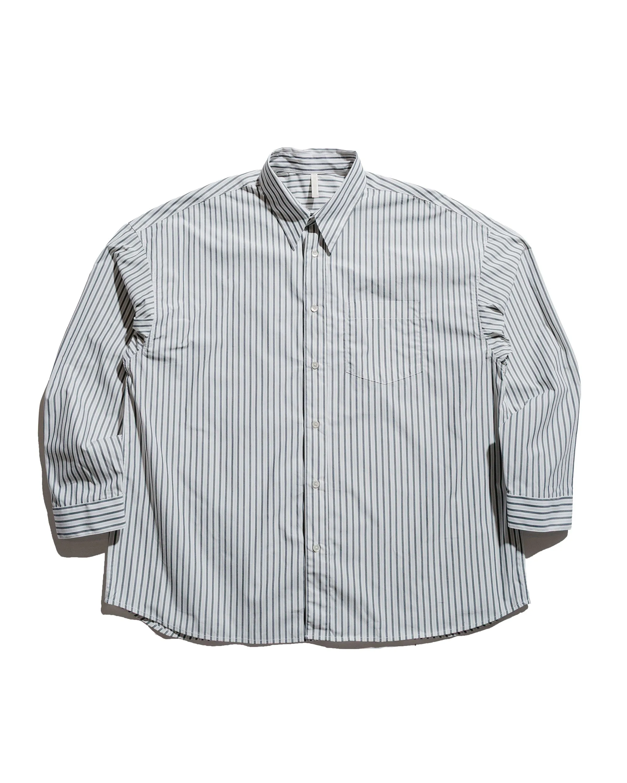 Sunflower Stable Shirt Stripe Anthracite sold by Lost & Found