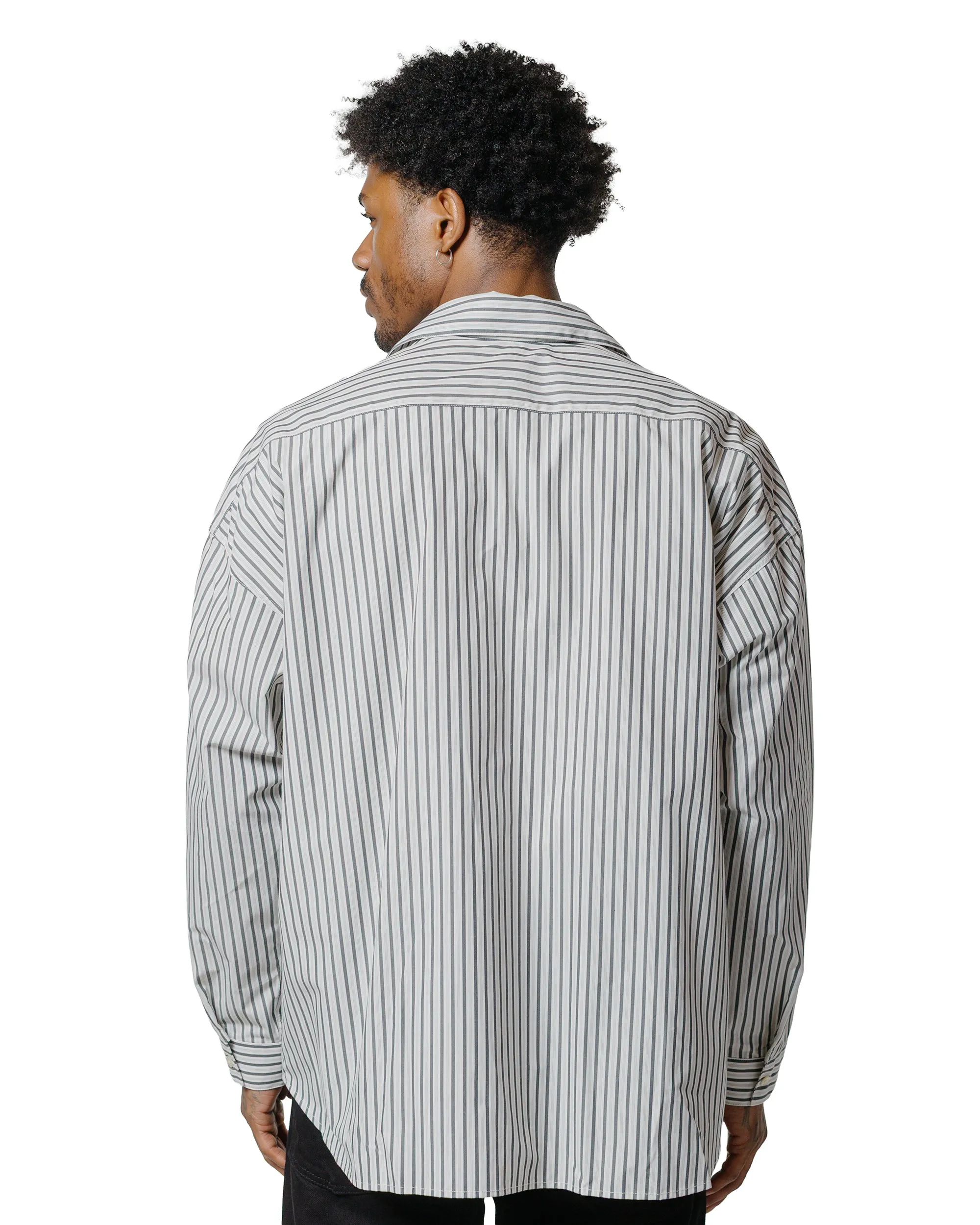 Sunflower Stable Shirt Stripe Anthracite sold by Lost & Found product image thumbnail 3