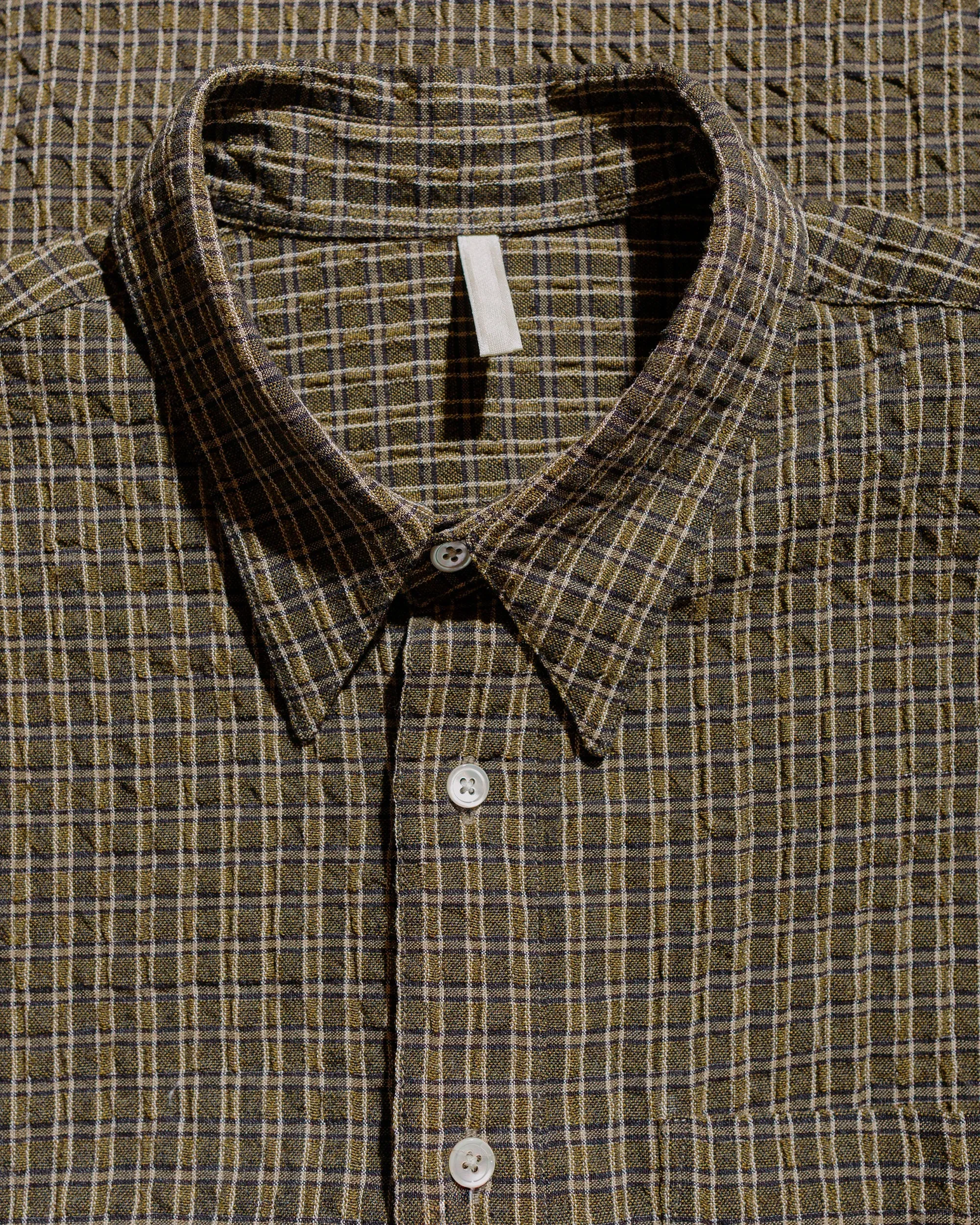 Sunflower Stable Shirt Check Khaki sold by Lost & Found product image thumbnail 5