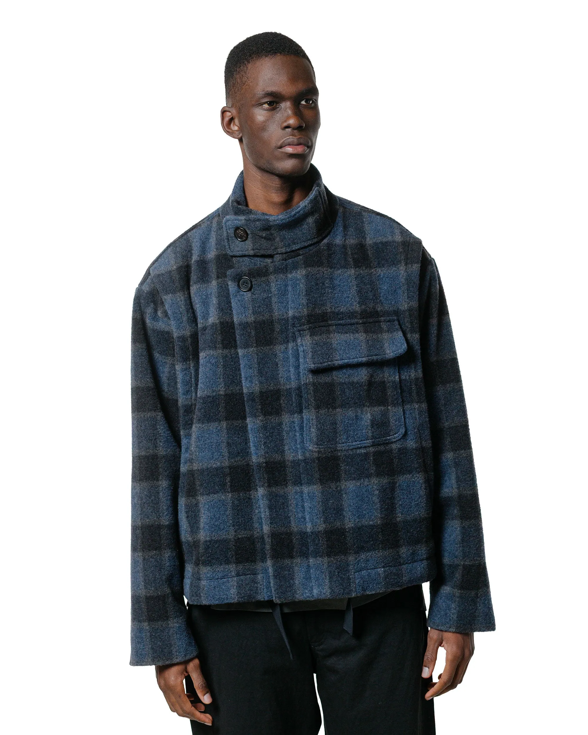 Wanze Dispatch Jacket Brushed Wool Plaid sold by Lost & Found product image thumbnail 2