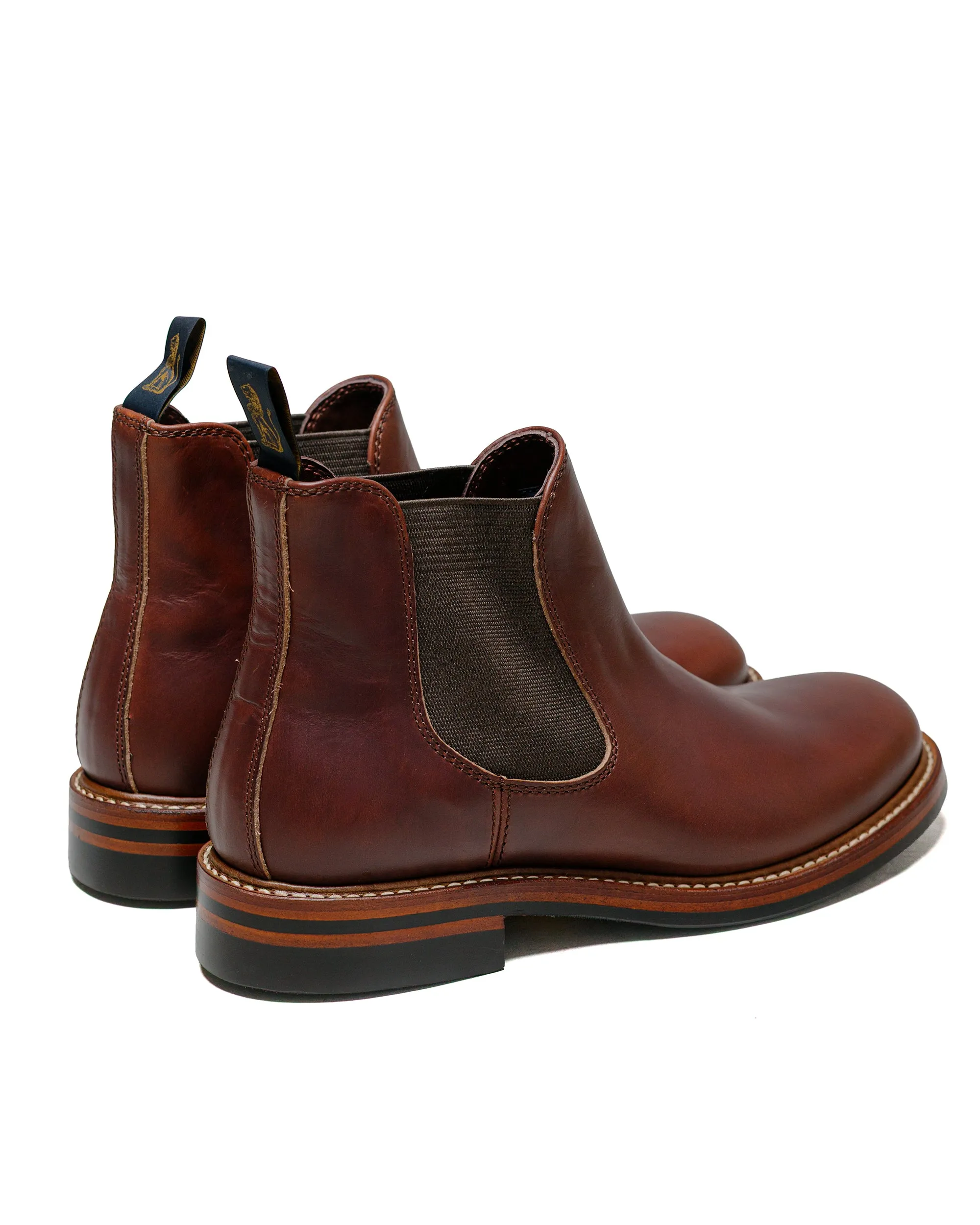 John Lofgren Bootmaker Chelsea Boots Horween CXL Timber sold by Lost & Found product image thumbnail 3