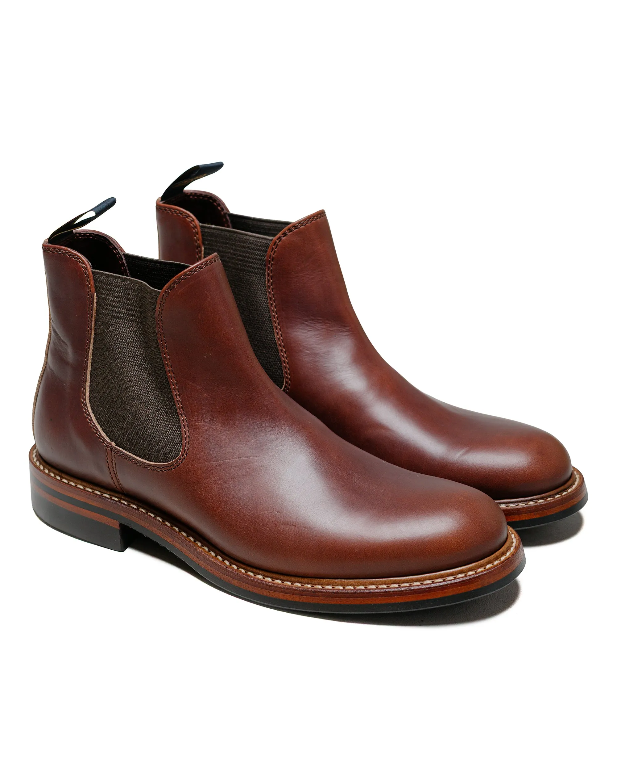 John Lofgren Bootmaker Chelsea Boots Horween CXL Timber sold by Lost & Found product image thumbnail 2