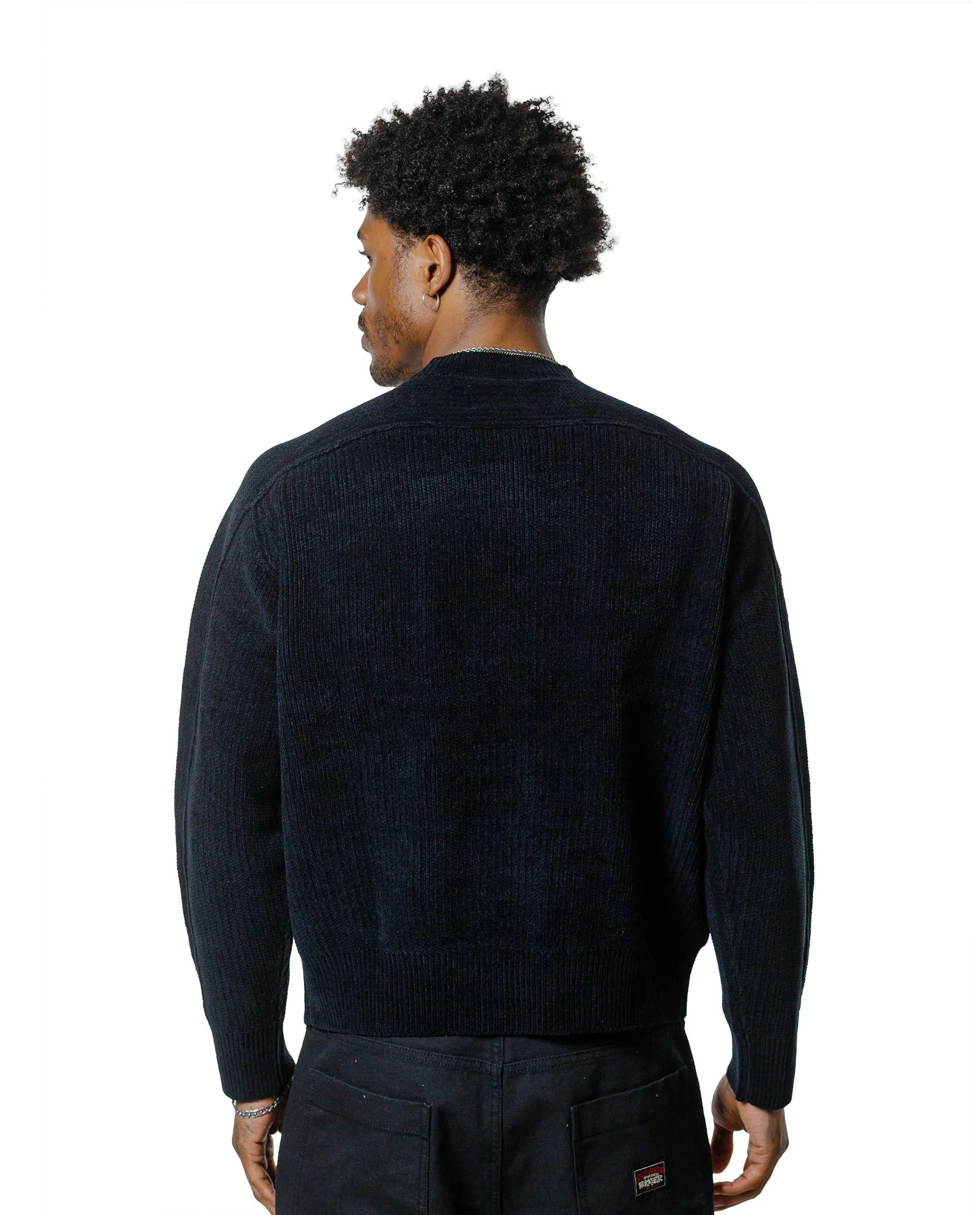 Stüssy Exposed Seam Sweater Black sold by Lost & Found product image thumbnail 3