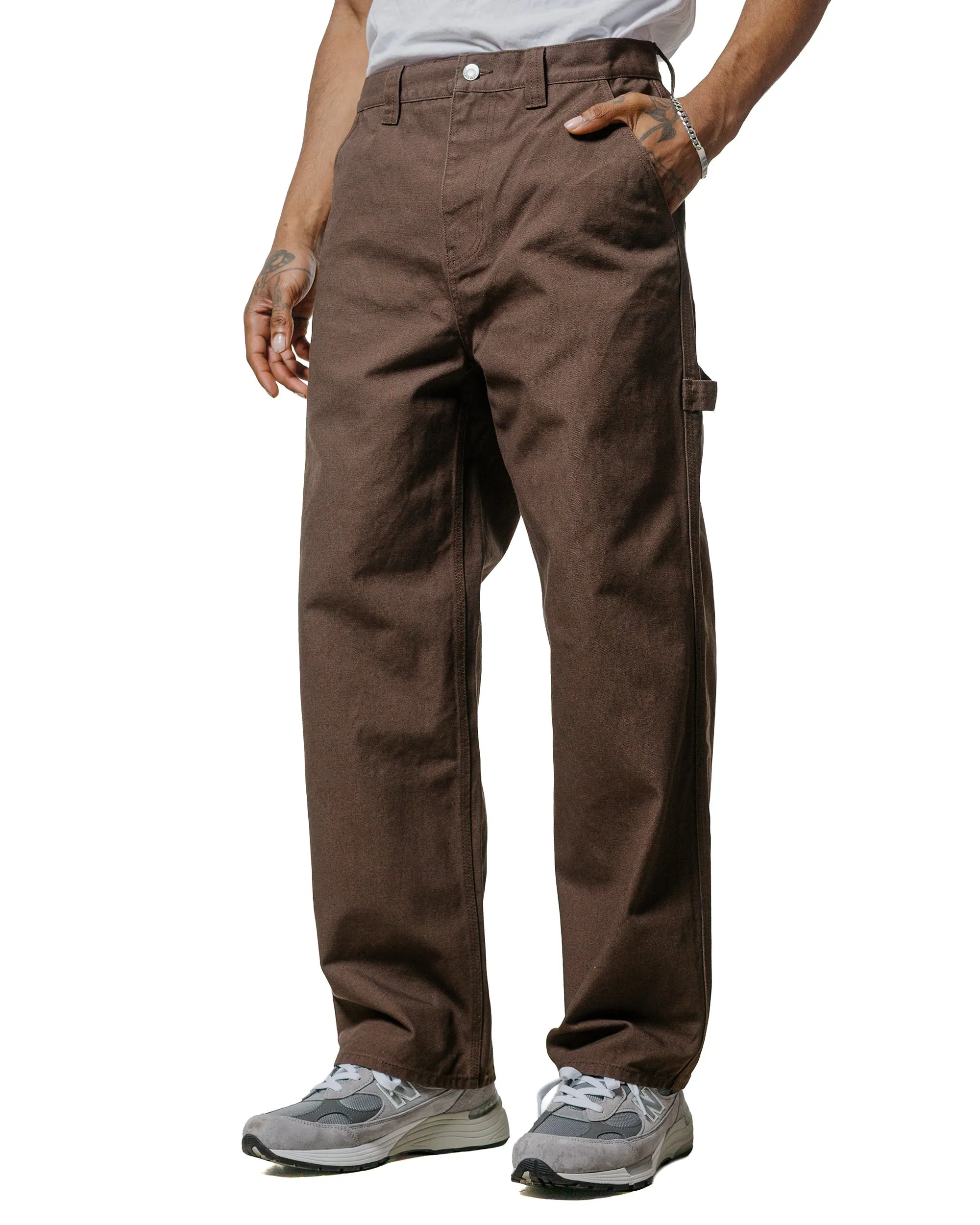 Stüssy Carpenter Pant Canvas Brown sold by Lost & Found product image thumbnail 2