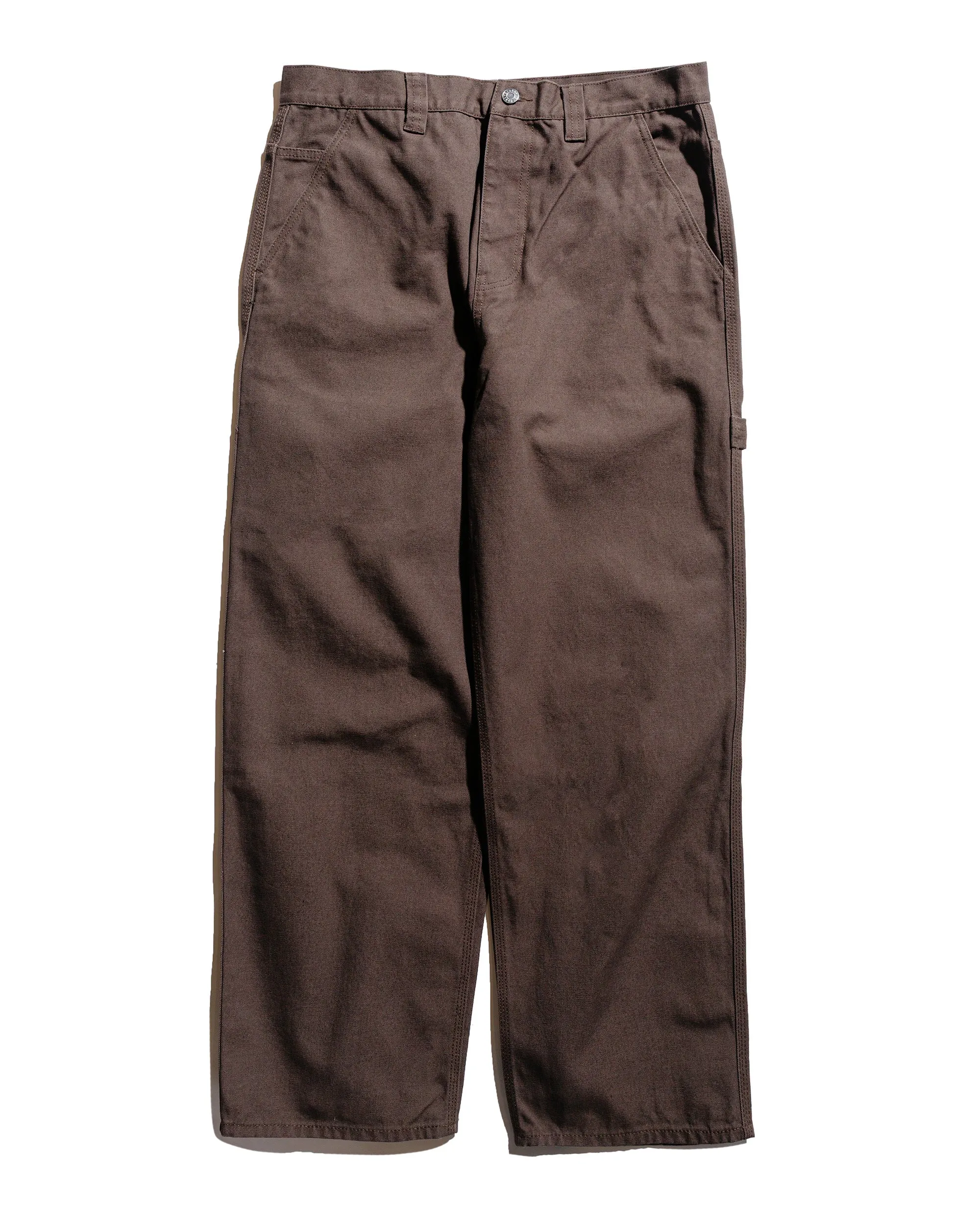Stüssy Carpenter Pant Canvas Brown sold by Lost & Found