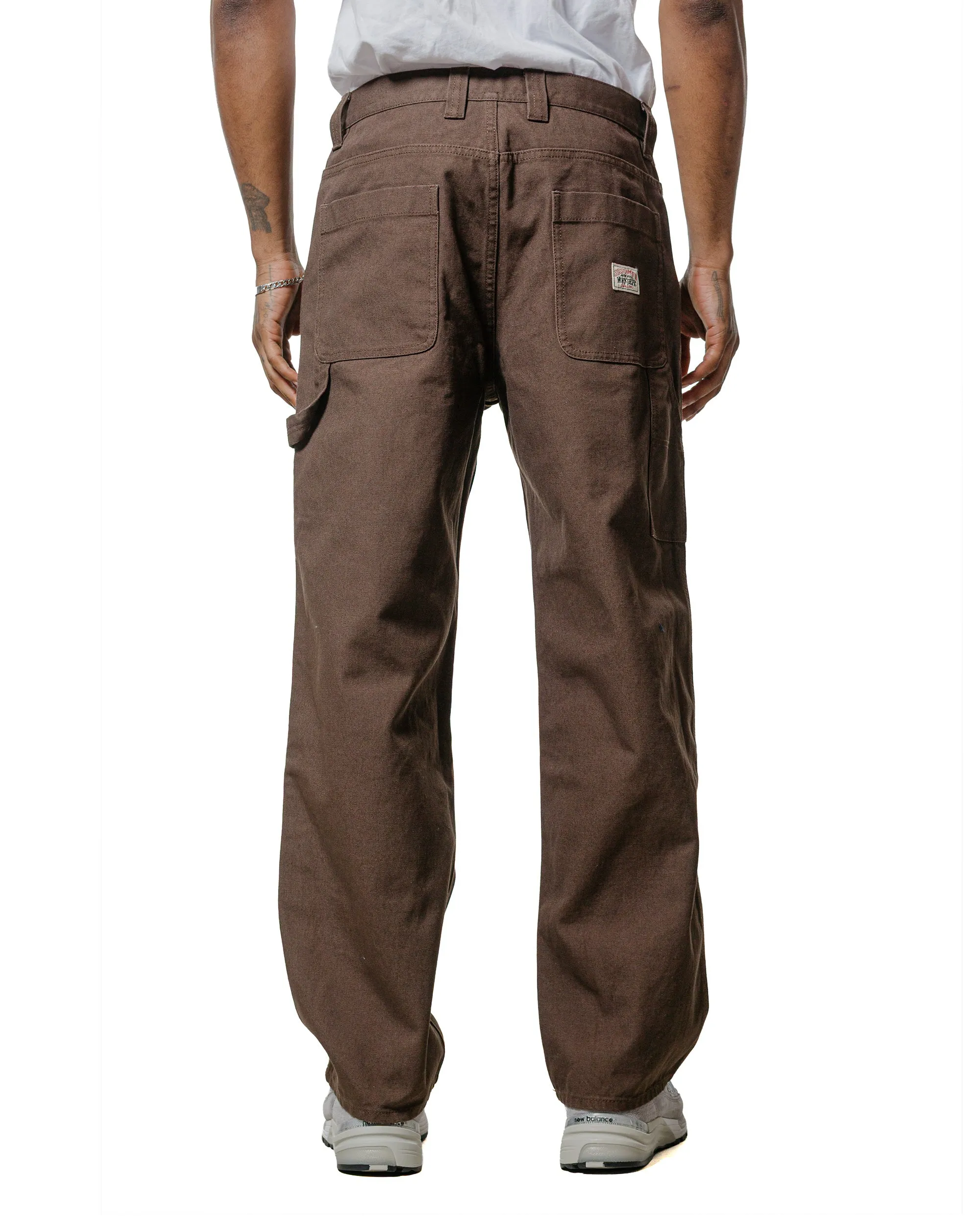 Stüssy Carpenter Pant Canvas Brown sold by Lost & Found product image thumbnail 3