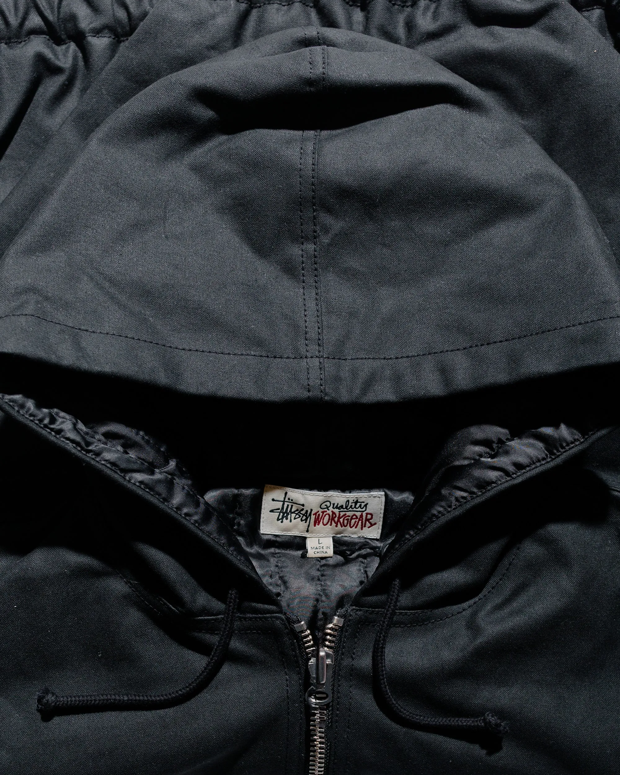 Stüssy Work Jacket Waxed Cotton Black sold by Lost & Found product image thumbnail 5