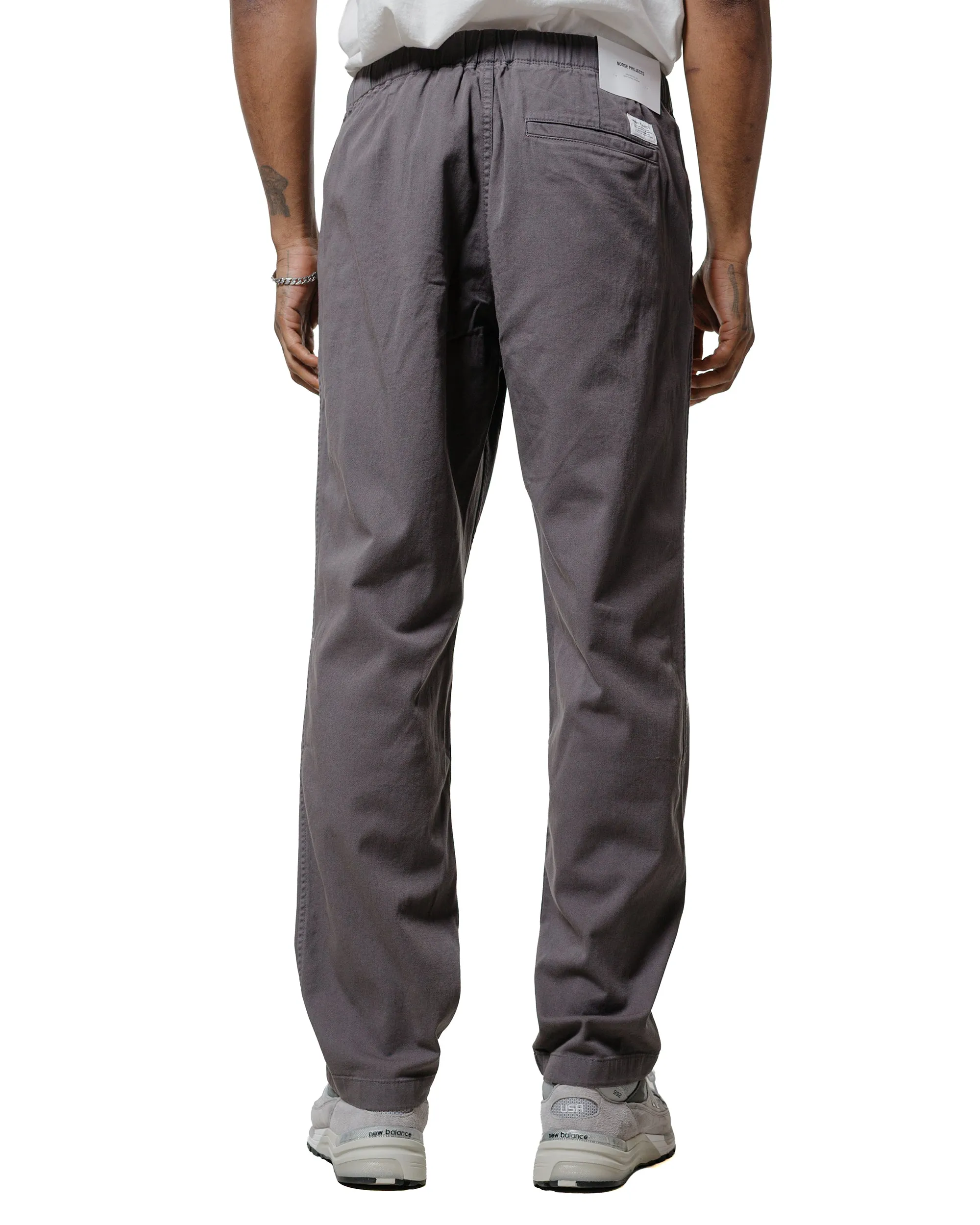Norse Projects Ezra Light Stretch Graphite sold by Lost & Found product image thumbnail 3