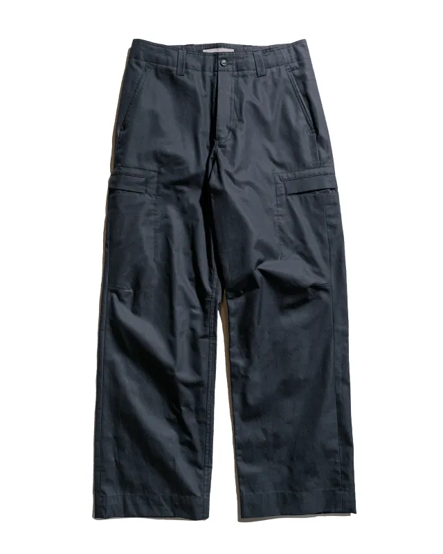 Norse Projects Hans Gear Cotton Twill Cargo Pants Charcoal Grey sold by Lost & Found