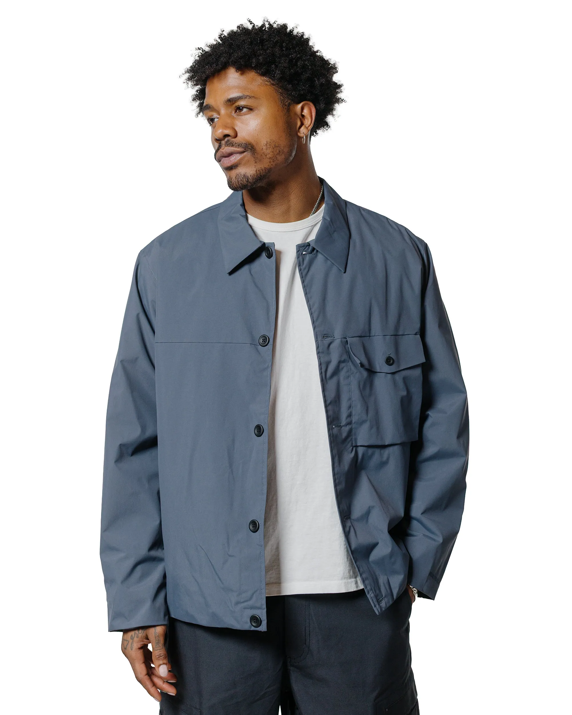 Norse Projects Marcus Windstopper Overshirt Graphite sold by Lost & Found product image thumbnail 2