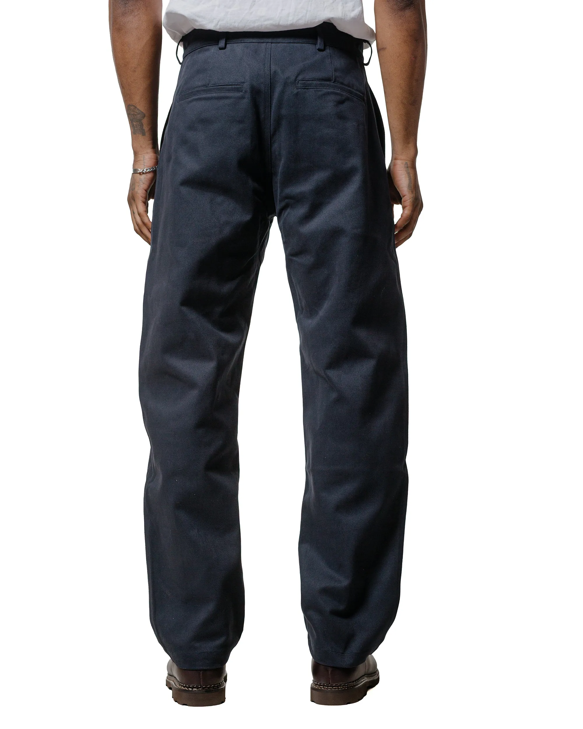 De Bonne Facture Balloon Trousers Heavy Cotton Drill Dark Navy sold by Lost & Found product image thumbnail 3