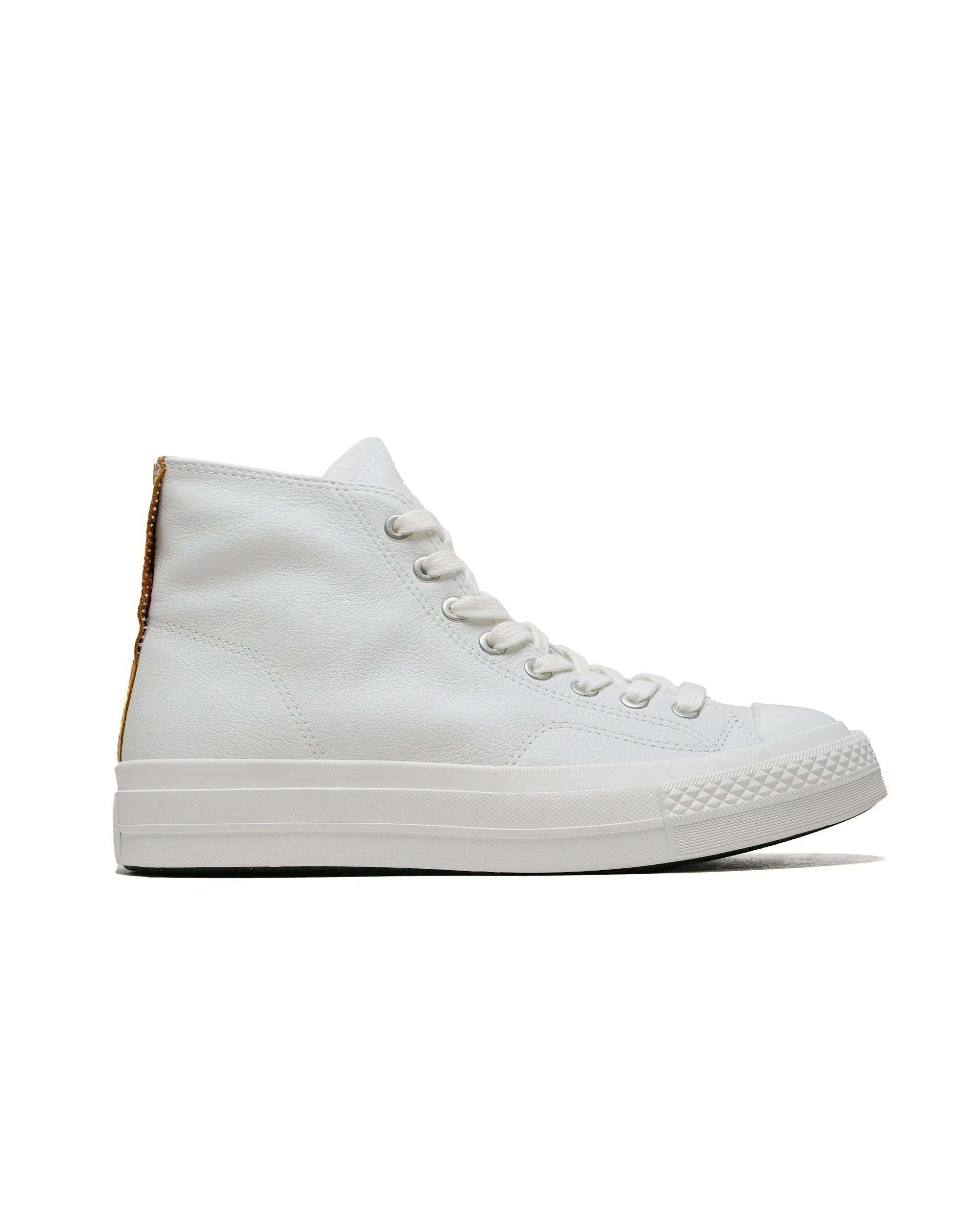 Converse CTAS First String Hi A14281C White/Brown Sugar/Marshmallow sold by Lost & Found