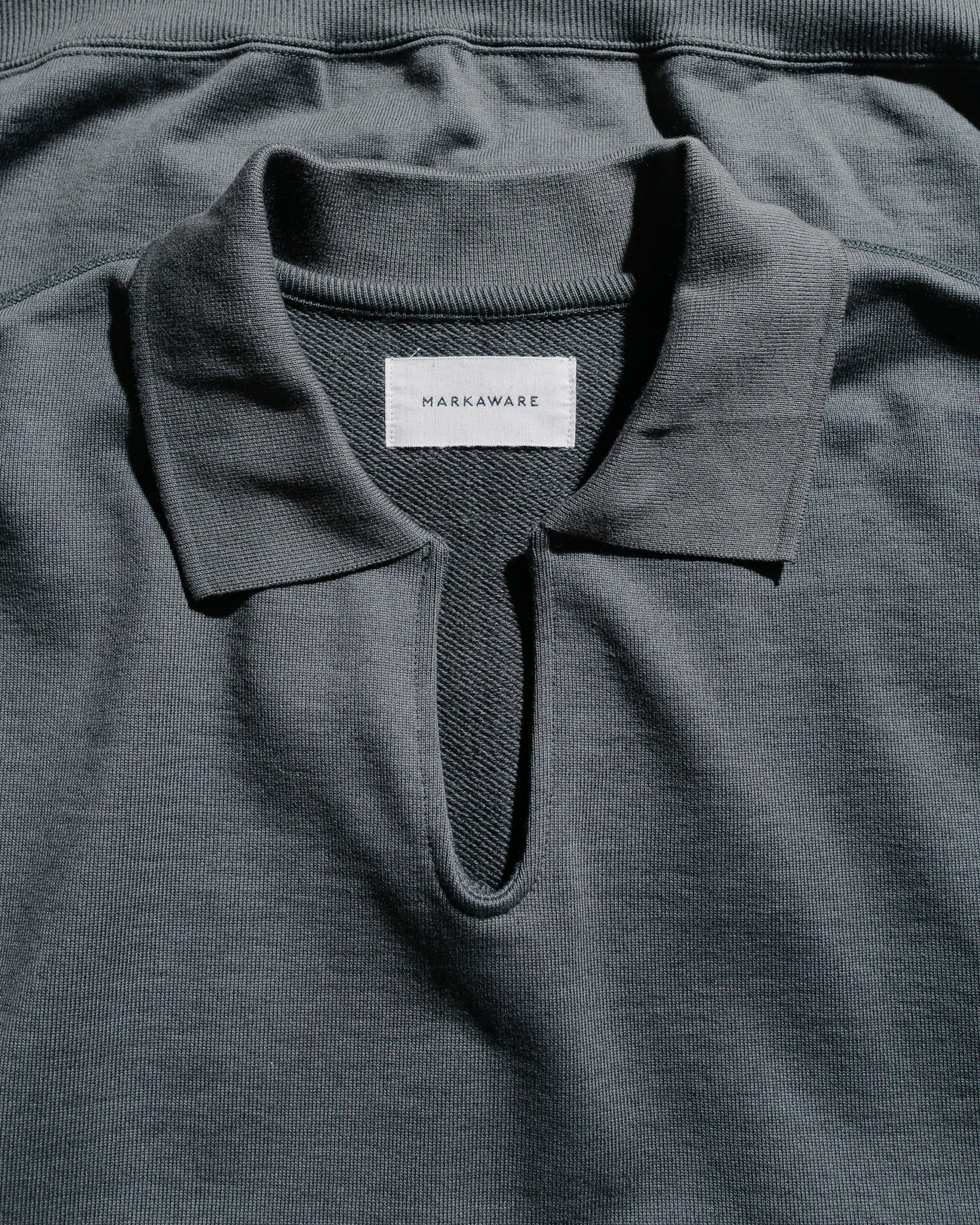 MARKAWARE Organic Cotton Heavy Fleece Skipper Huge Sweat Forest Grey sold by Lost & Found product image thumbnail 5