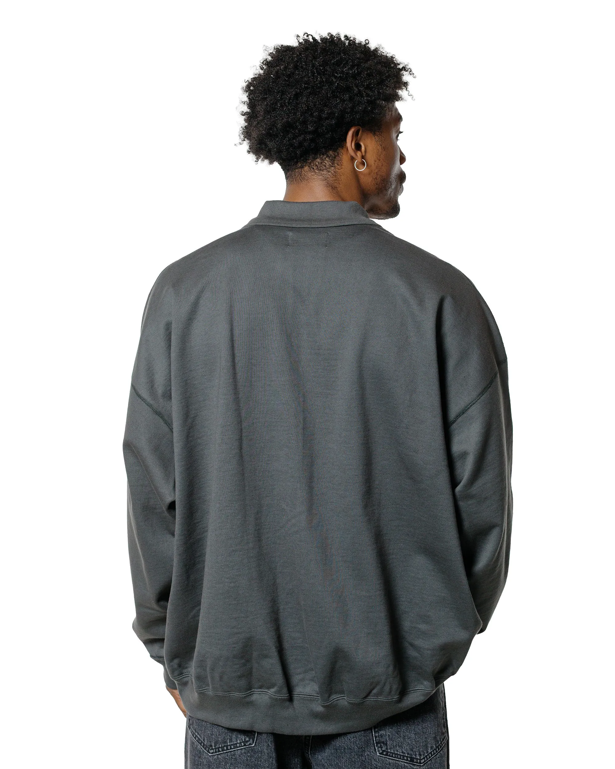 MARKAWARE Organic Cotton Heavy Fleece Skipper Huge Sweat Forest Grey sold by Lost & Found product image thumbnail 3