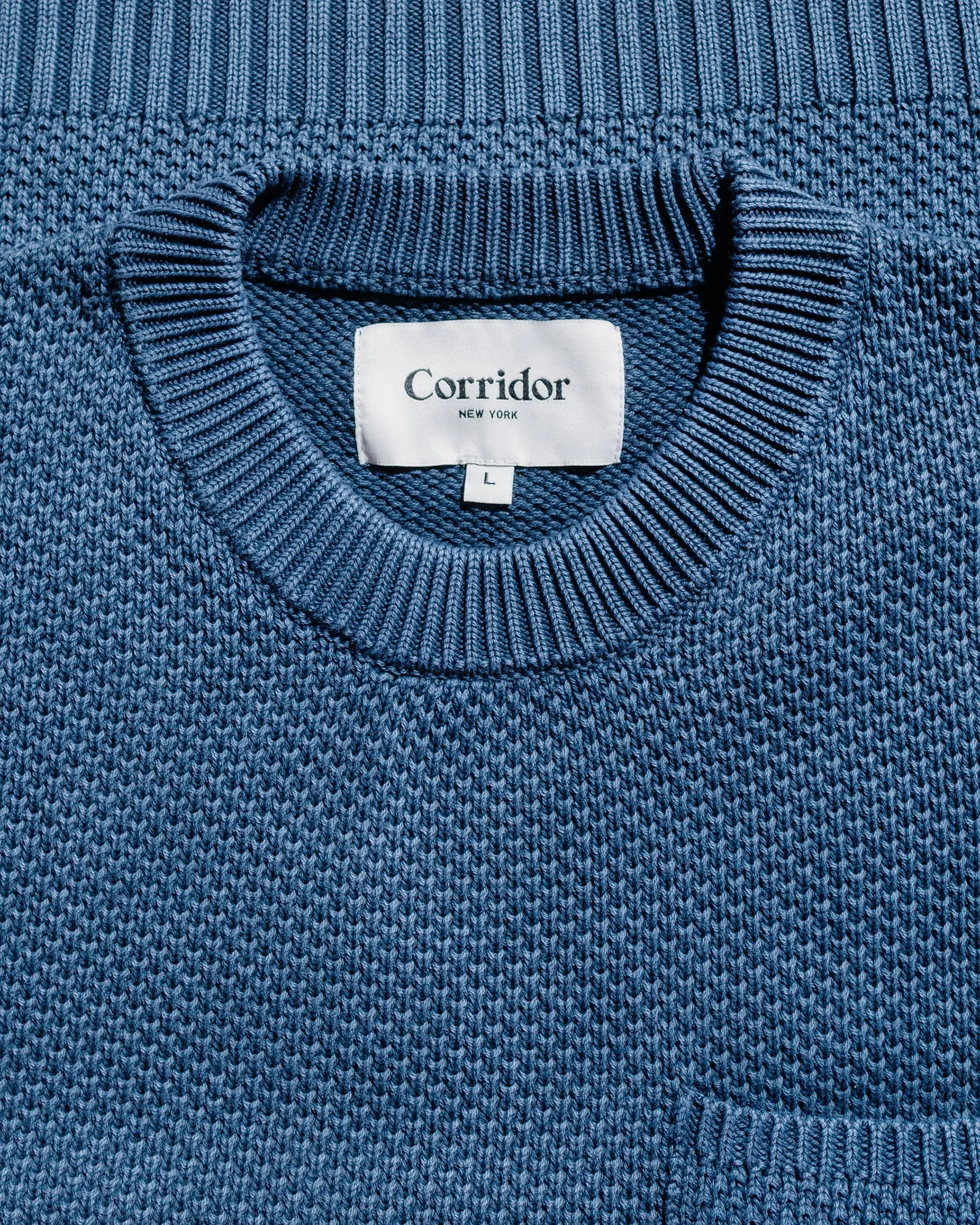 Corridor Pocket Crewneck Navy sold by Lost & Found product image thumbnail 4