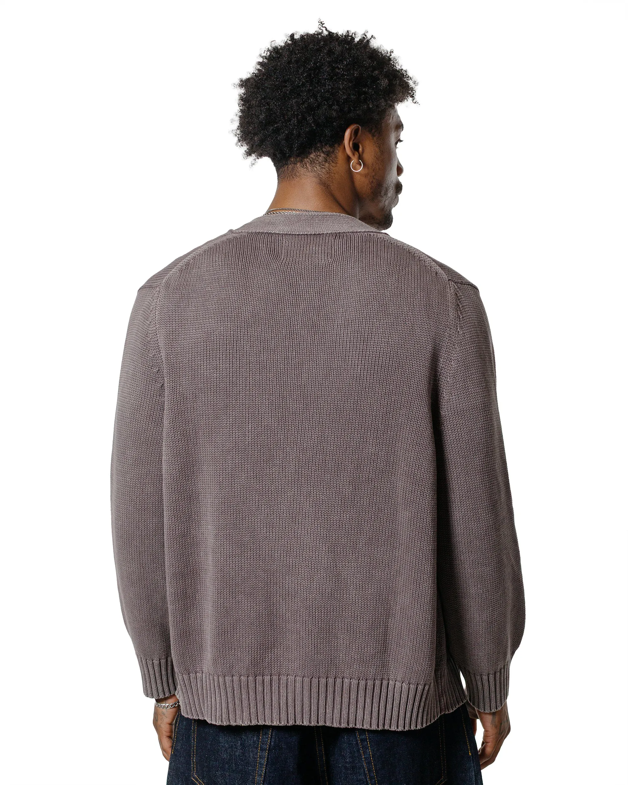 Corridor Acid Wash Cardigan Purple sold by Lost & Found product image thumbnail 3