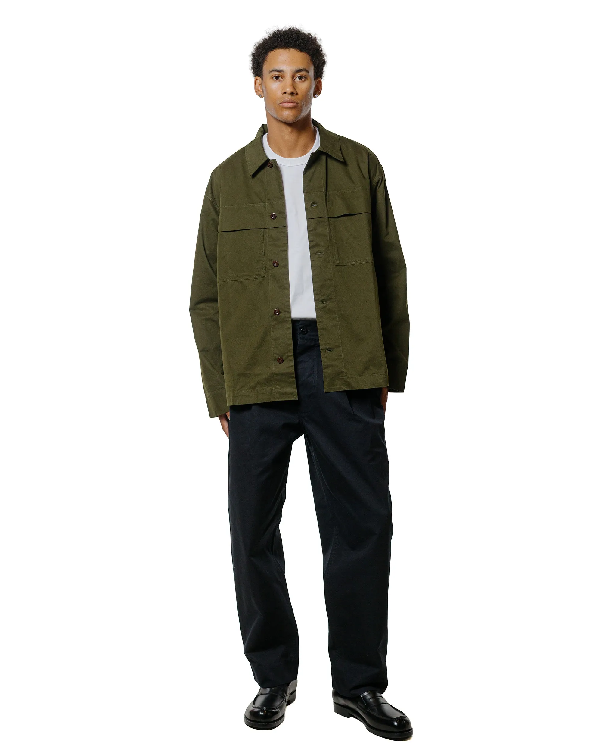 MHL Storm Flap Shirt Brushed Cotton Twill Seaweed sold by Lost & Found product image thumbnail 4