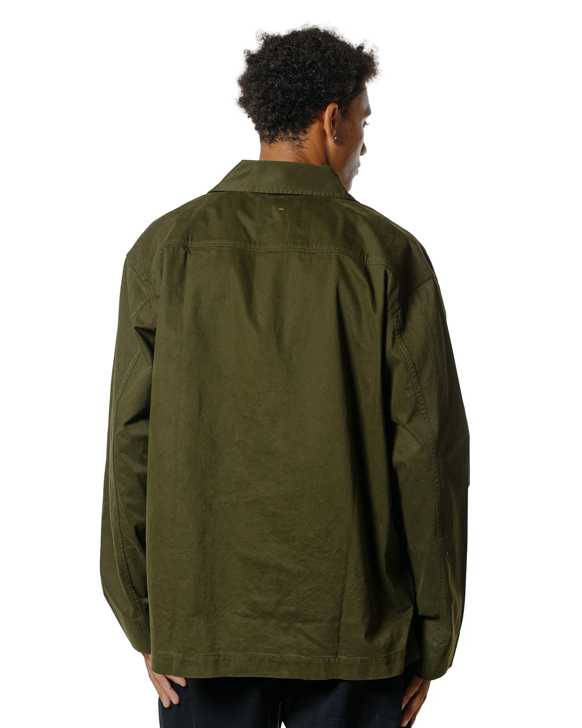 MHL Storm Flap Shirt Brushed Cotton Twill Seaweed sold by Lost & Found product image thumbnail 3