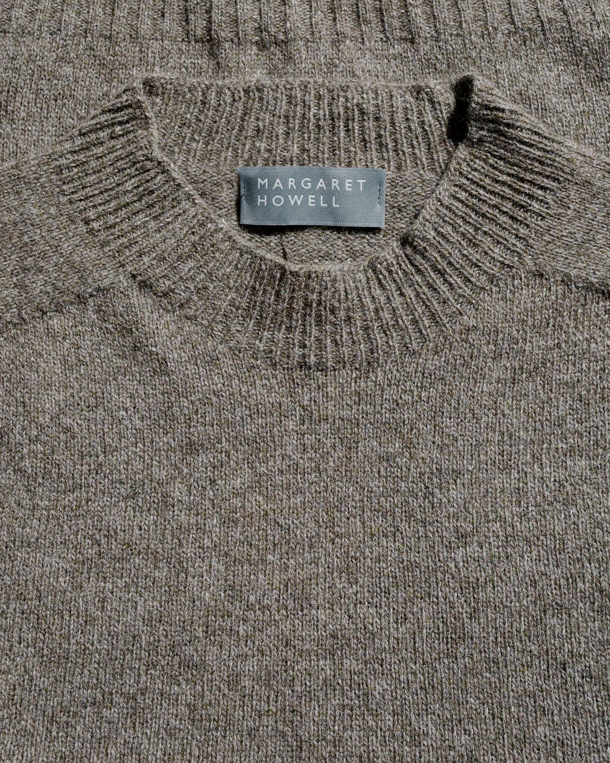Margaret Howell Seamless Crew Neck Yak Wool Cashmere Blend Natural Twist sold by Lost & Found product image thumbnail 4