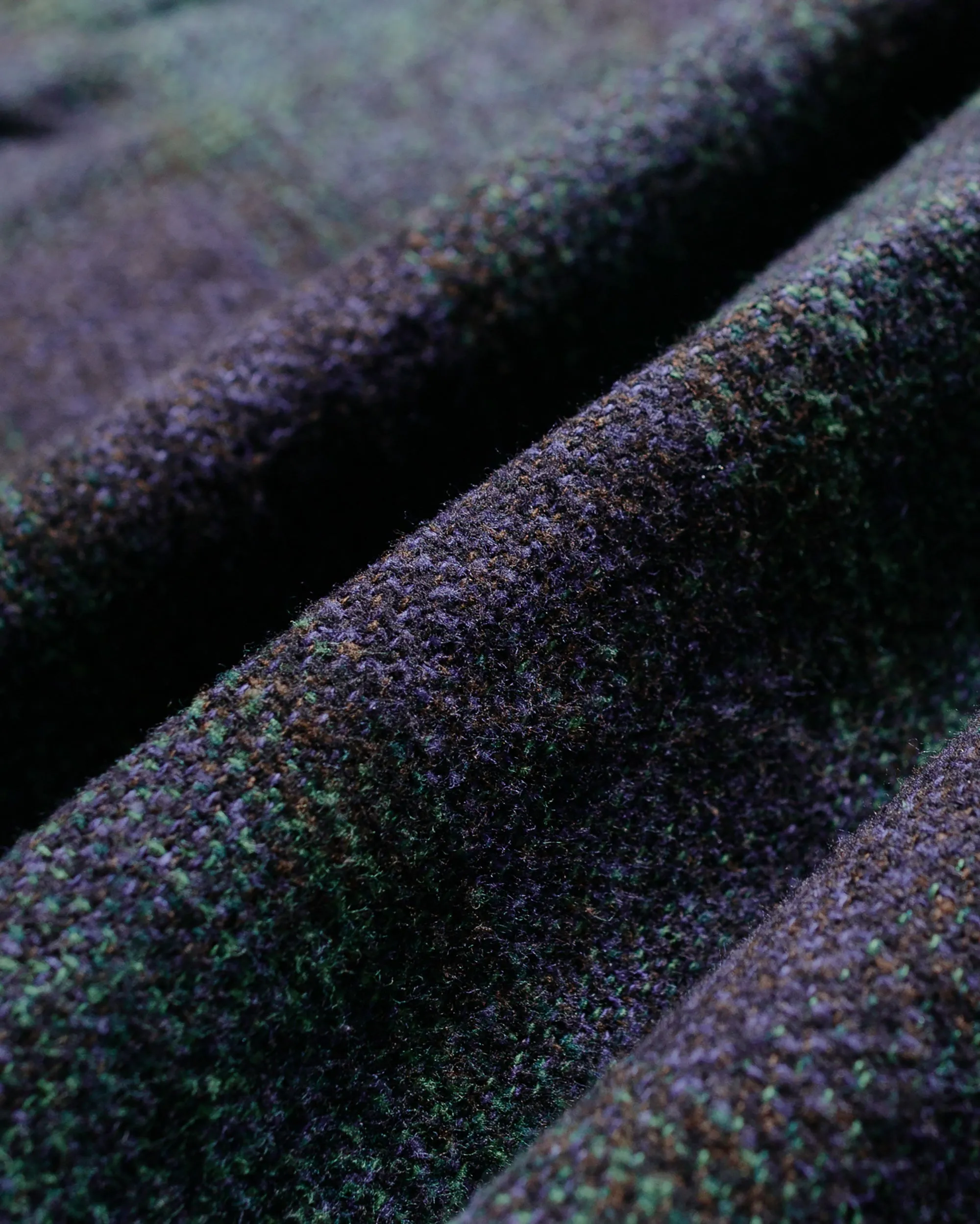 Gitman Vintage Bros. Navy Cotton Tweed Check Shirt sold by Lost & Found product image thumbnail 5