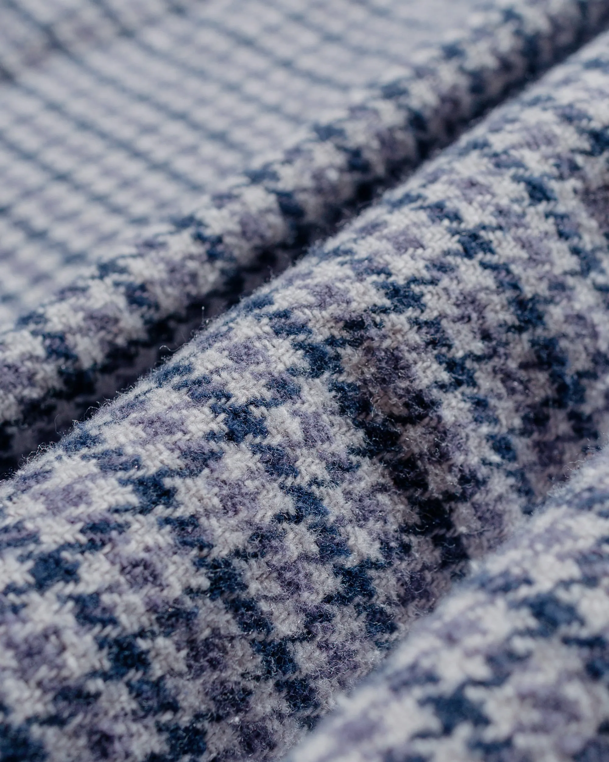 Gitman Vintage Bros. Grey Houndstooth Check Shirt sold by Lost & Found product image thumbnail 5