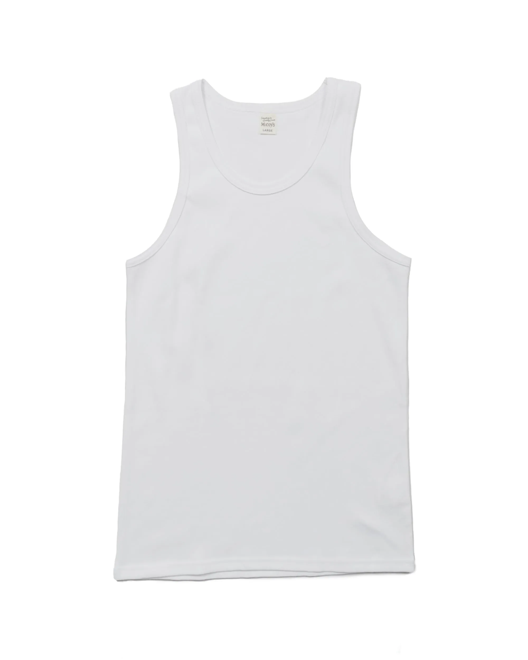 The Real McCoy's MC23025 McCoy's 2pcs Pack Undershirt White sold by Lost & Found