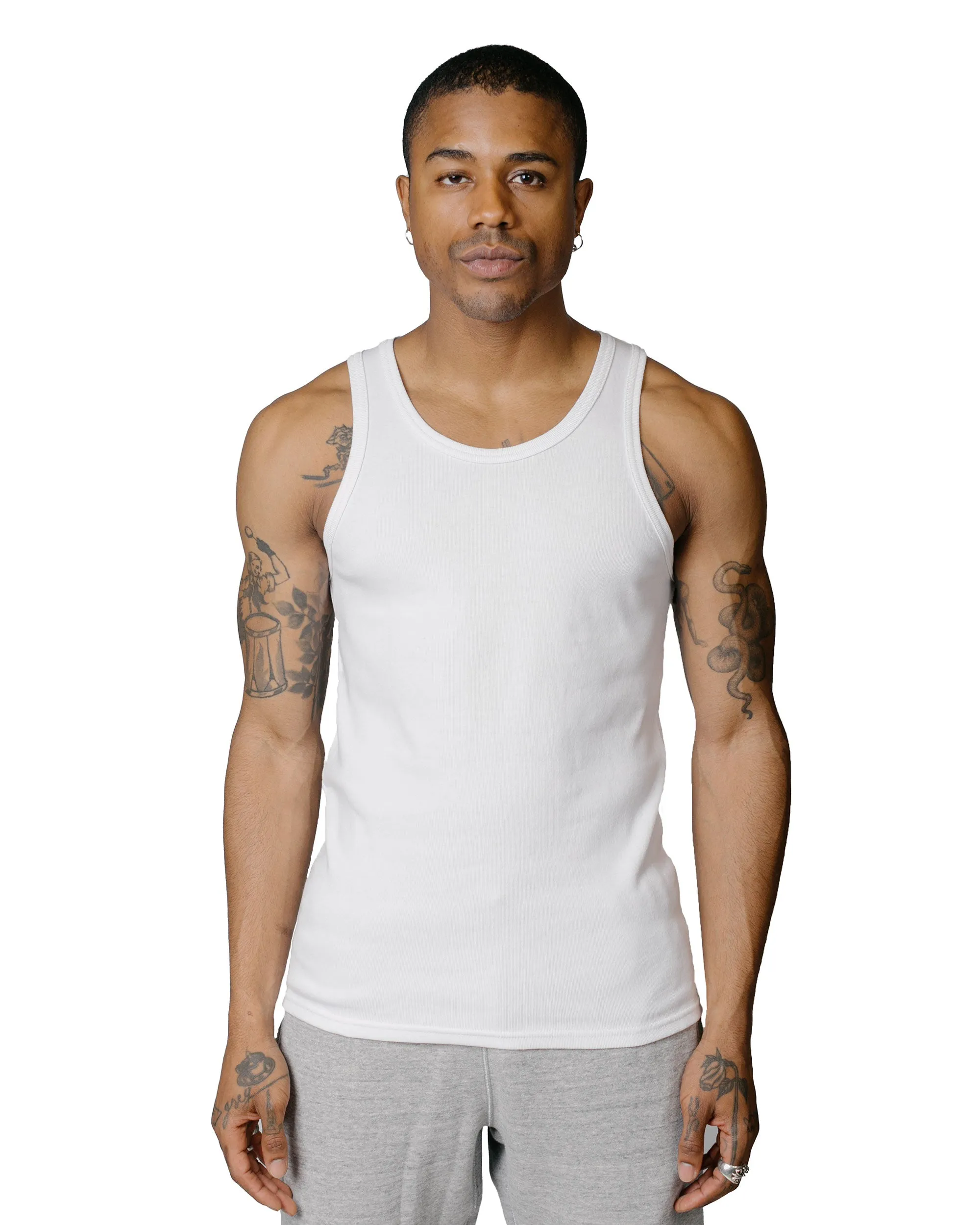 The Real McCoy's MC23025 McCoy's 2pcs Pack Undershirt White sold by Lost & Found product image thumbnail 2