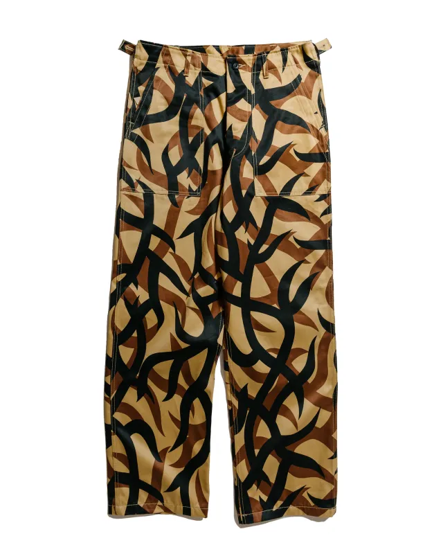 The Real McCoy's MP25010 Tribal Camouflage Combat Trousers Beige sold by Lost & Found