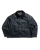 Barbour Spey Wax Jacket Navy sold by Lost & Found
