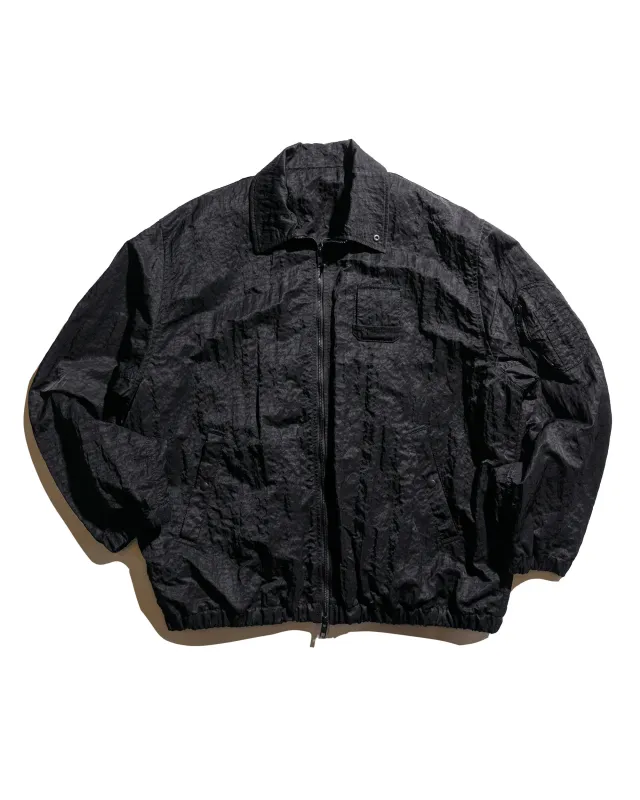 ssstein Bio Washed Nylon Oversized Fight Jacket Black sold by Lost & Found