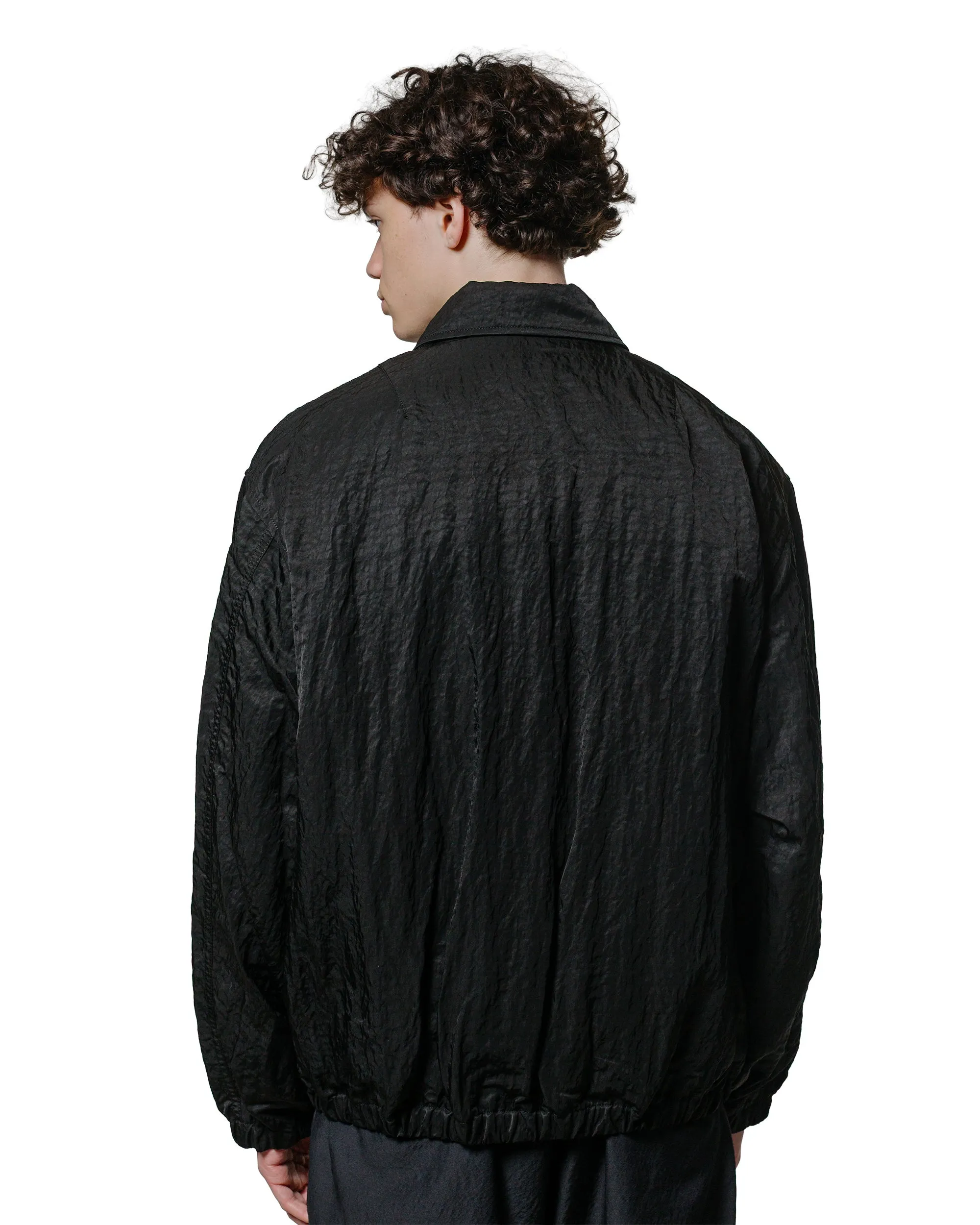 ssstein Bio Washed Nylon Oversized Fight Jacket Black sold by Lost & Found product image thumbnail 3