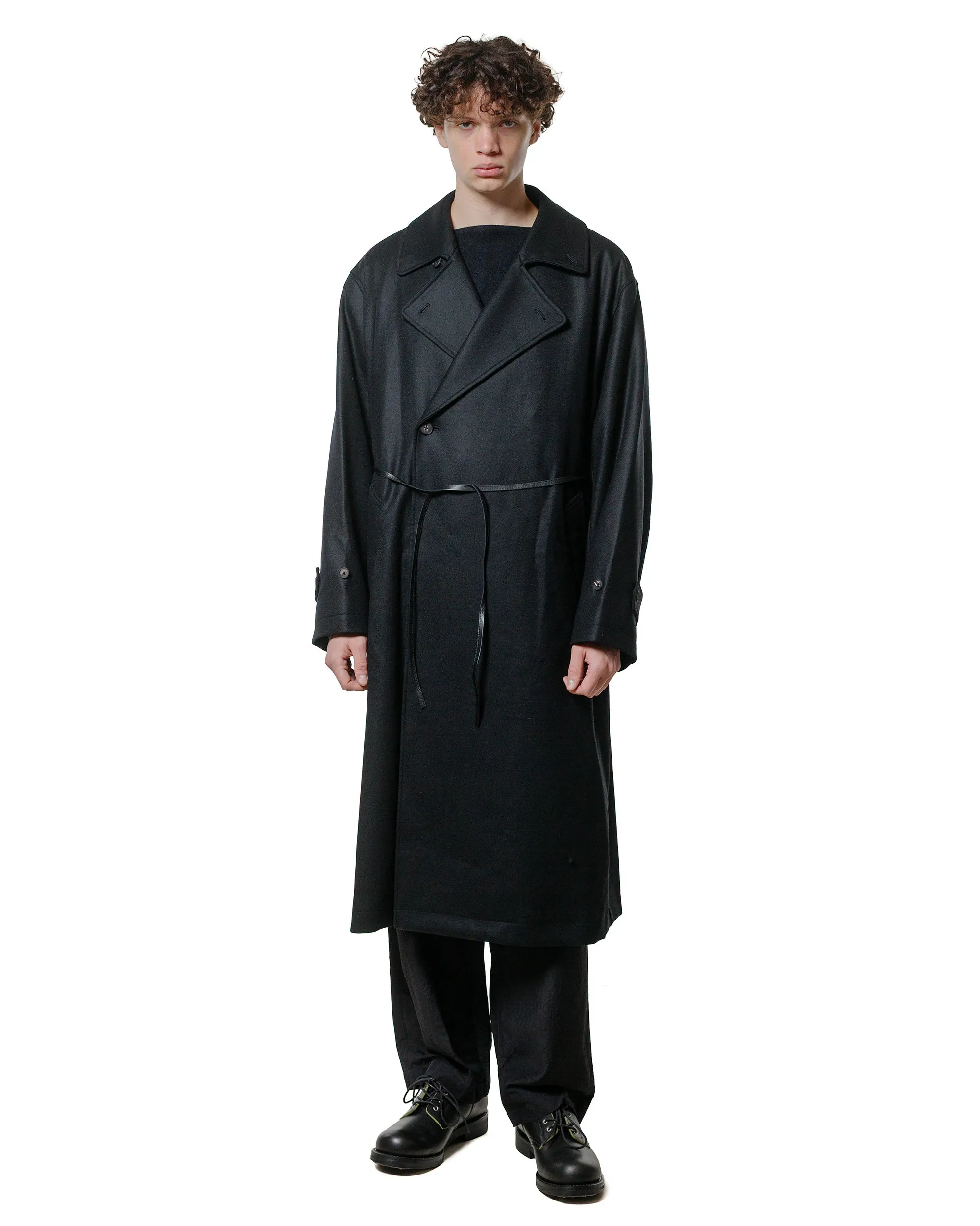 ssstein Oversized Double Breasted Coat Black sold by Lost & Found product image thumbnail 4