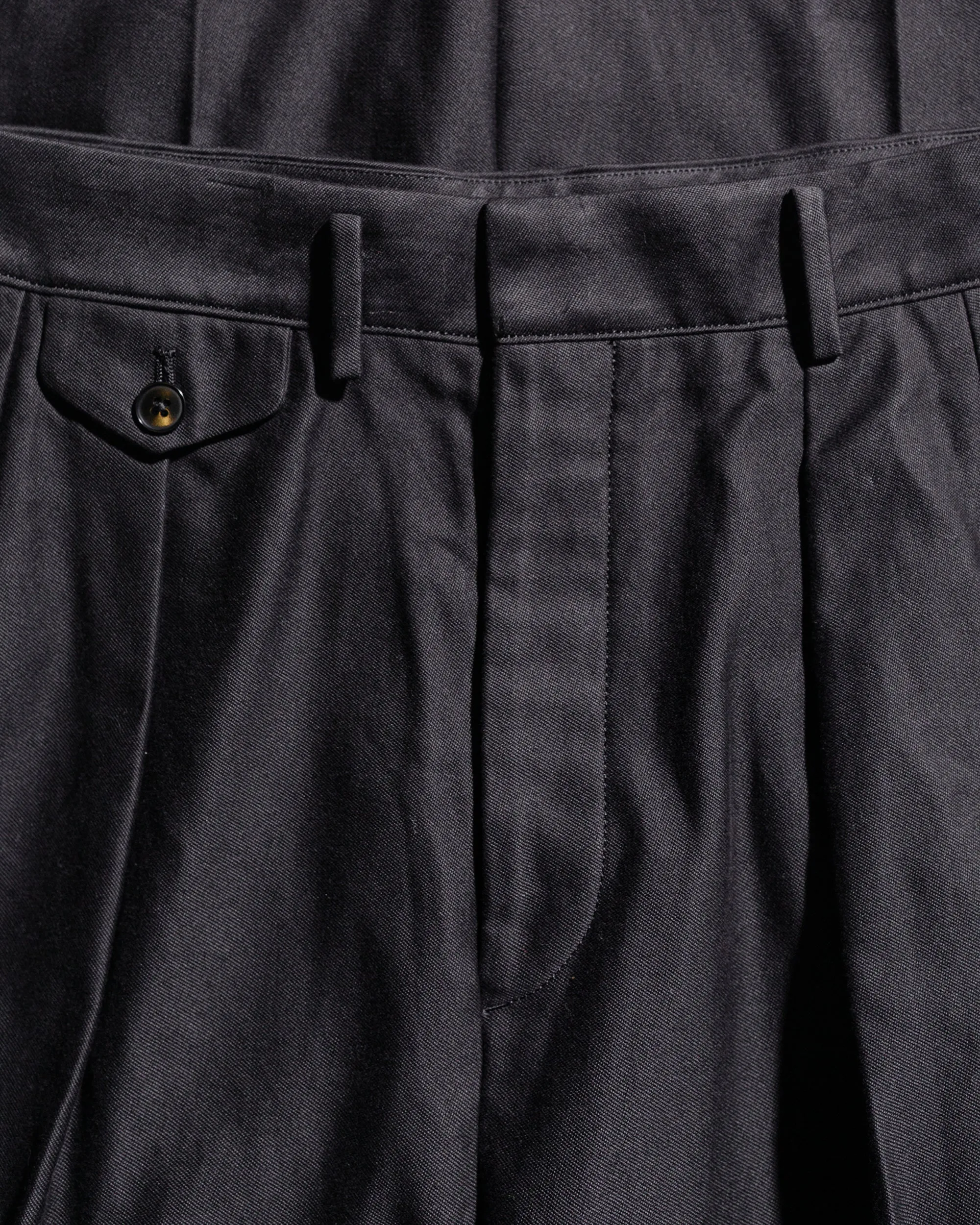 KAPTAIN SUNSHINE Belted Riviera Pants Black sold by Lost & Found product image thumbnail 5