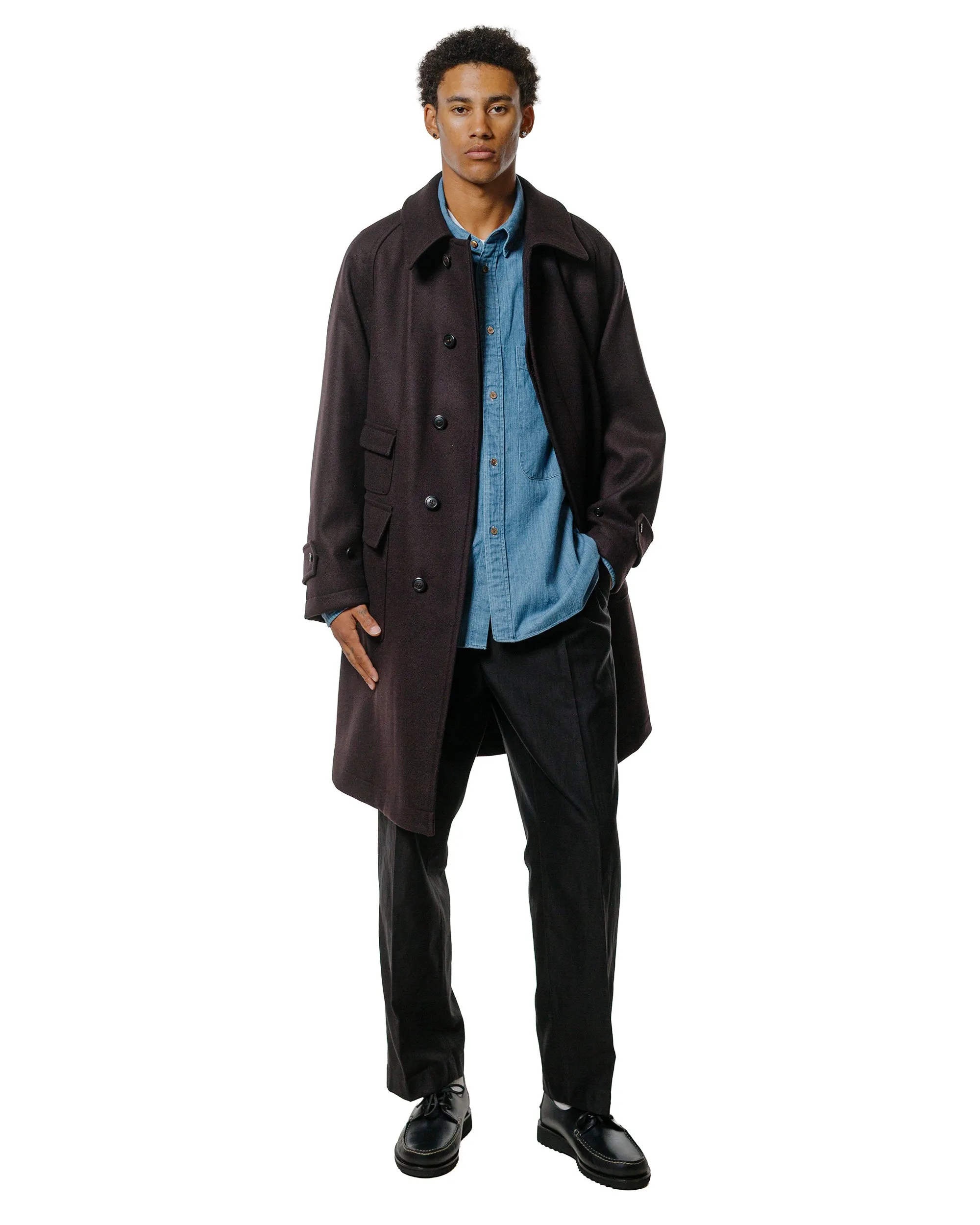 KAPTAIN SUNSHINE Belted Riviera Pants Black sold by Lost & Found product image thumbnail 4