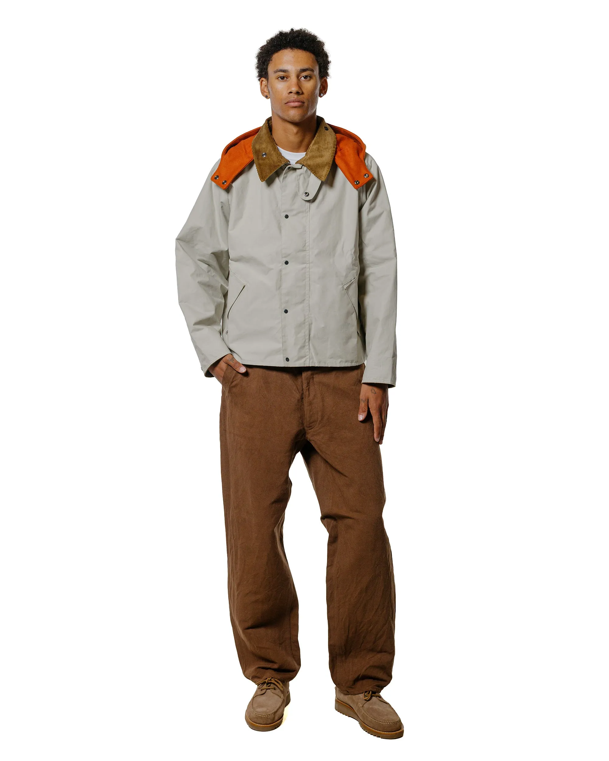 KAPTAIN SUNSHINE Cotton Hemp Painter Pant Kakishibu sold by Lost & Found product image thumbnail 4