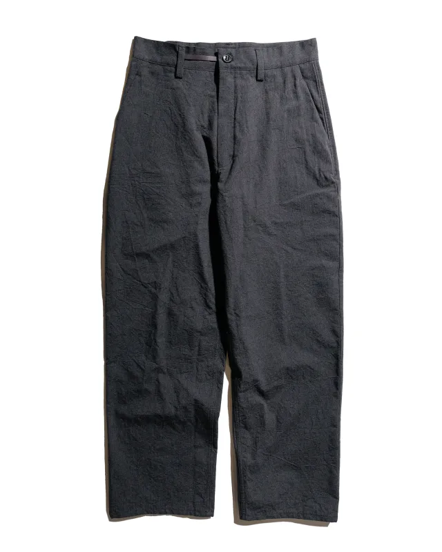 MAN-TLE R19P4 Wide Pants Granite Wool sold by Lost & Found