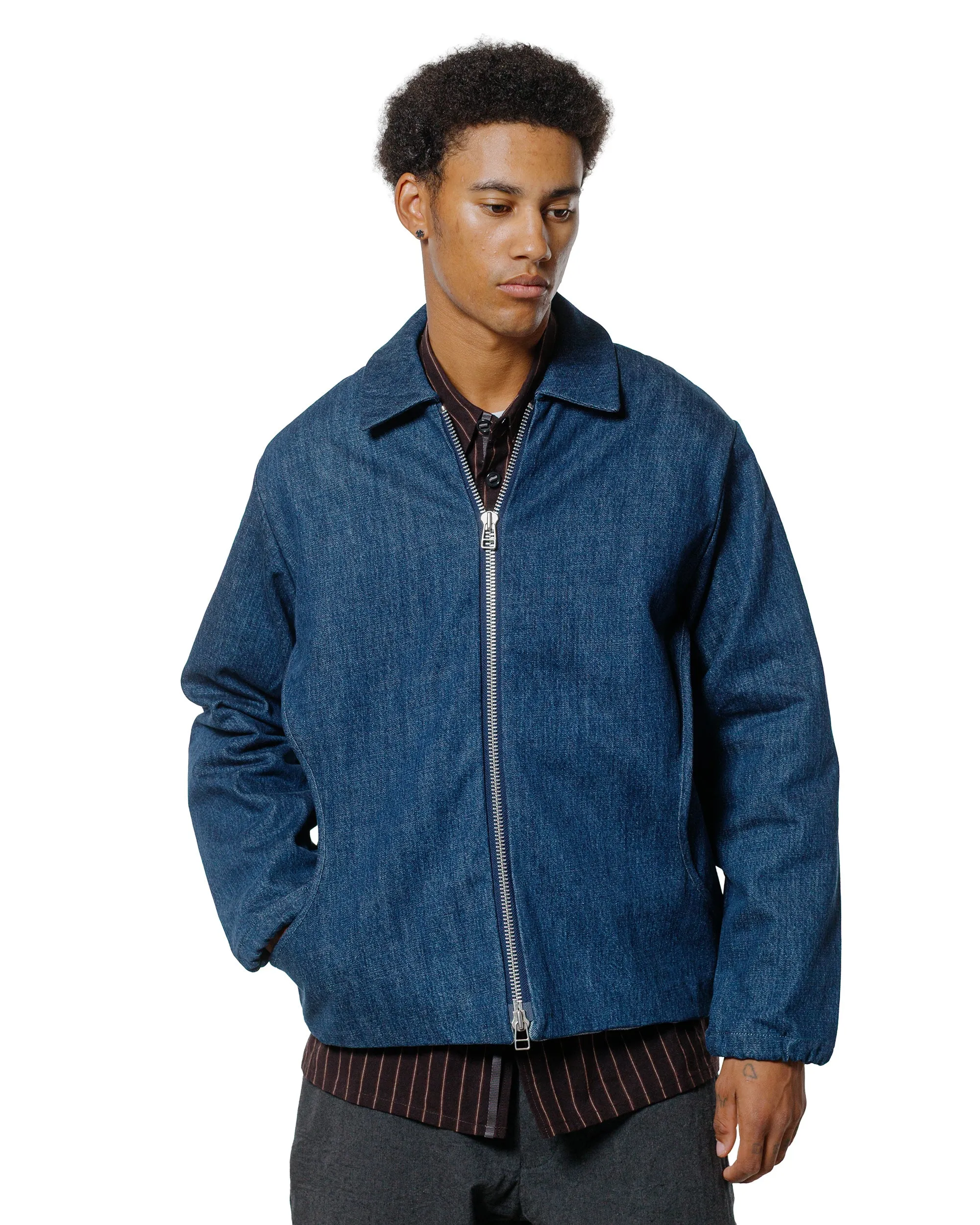 MAN-TLE R19S3 Scoop Shirt Organic Selvedge Denim sold by Lost & Found product image thumbnail 3