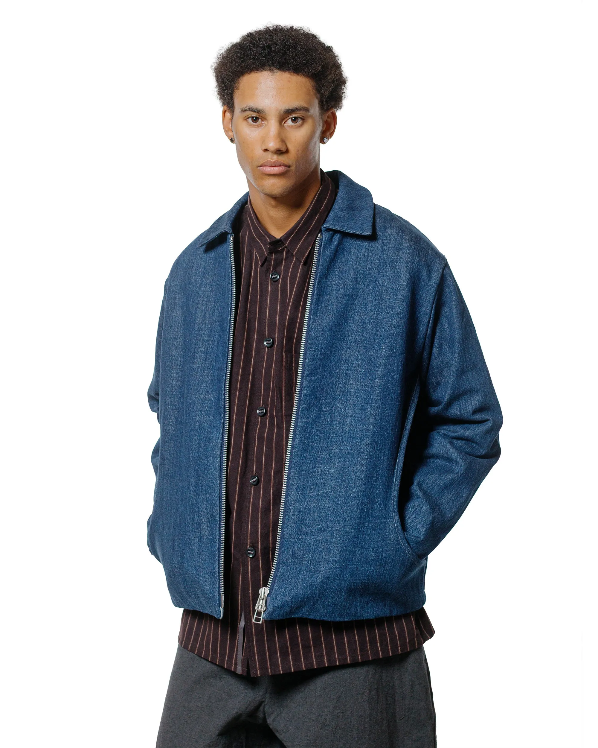 MAN-TLE R19S3 Scoop Shirt Organic Selvedge Denim sold by Lost & Found product image thumbnail 2