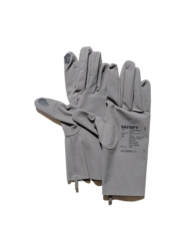 SATISFY Justice CoffeeThermal Gloves Dark Natural made by Lost & Found