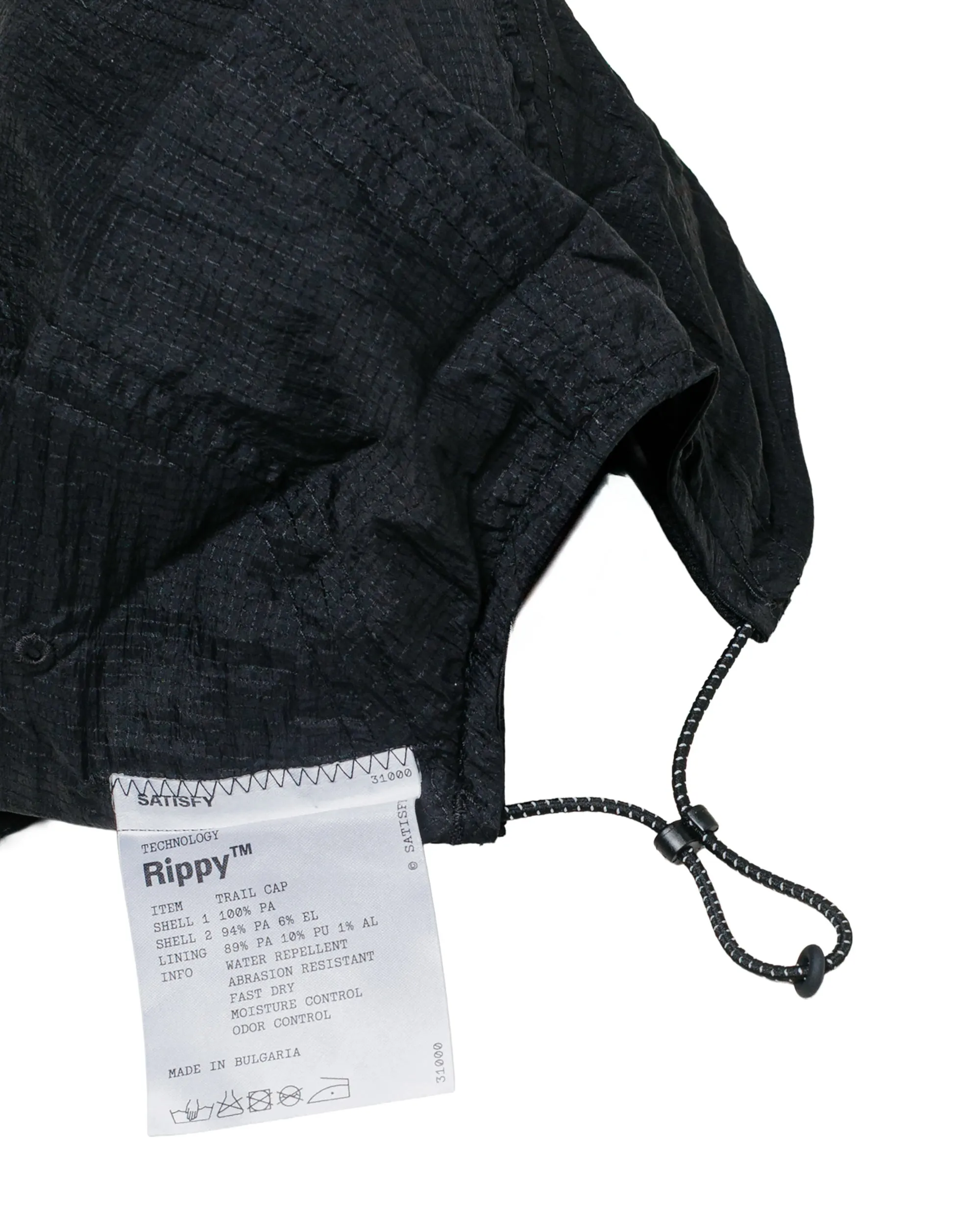 SATISFY Rippy Trail Cap Black sold by Lost & Found product image thumbnail 2